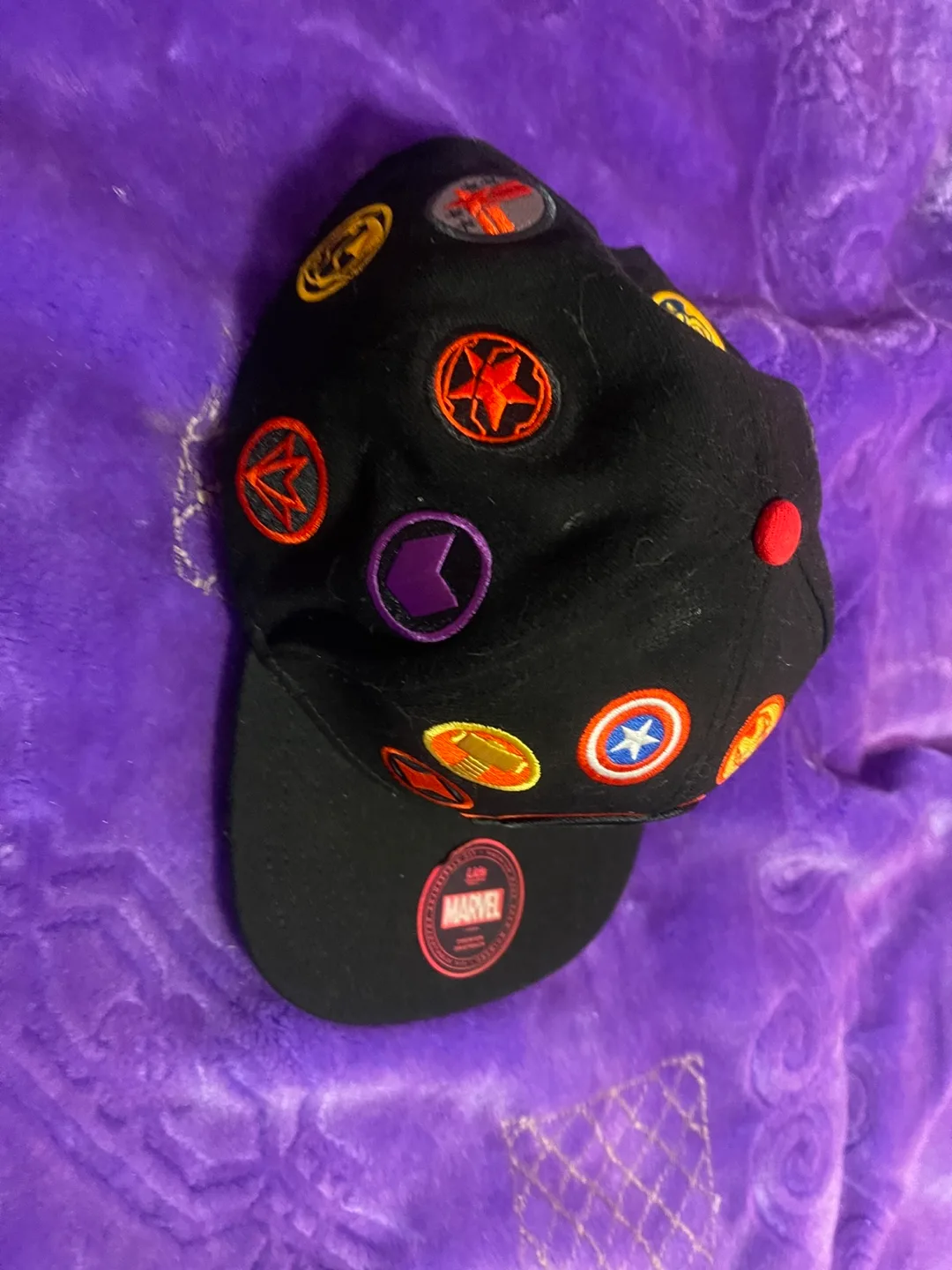 Marvel Avengers Black Baseball Cap image indicator(2)