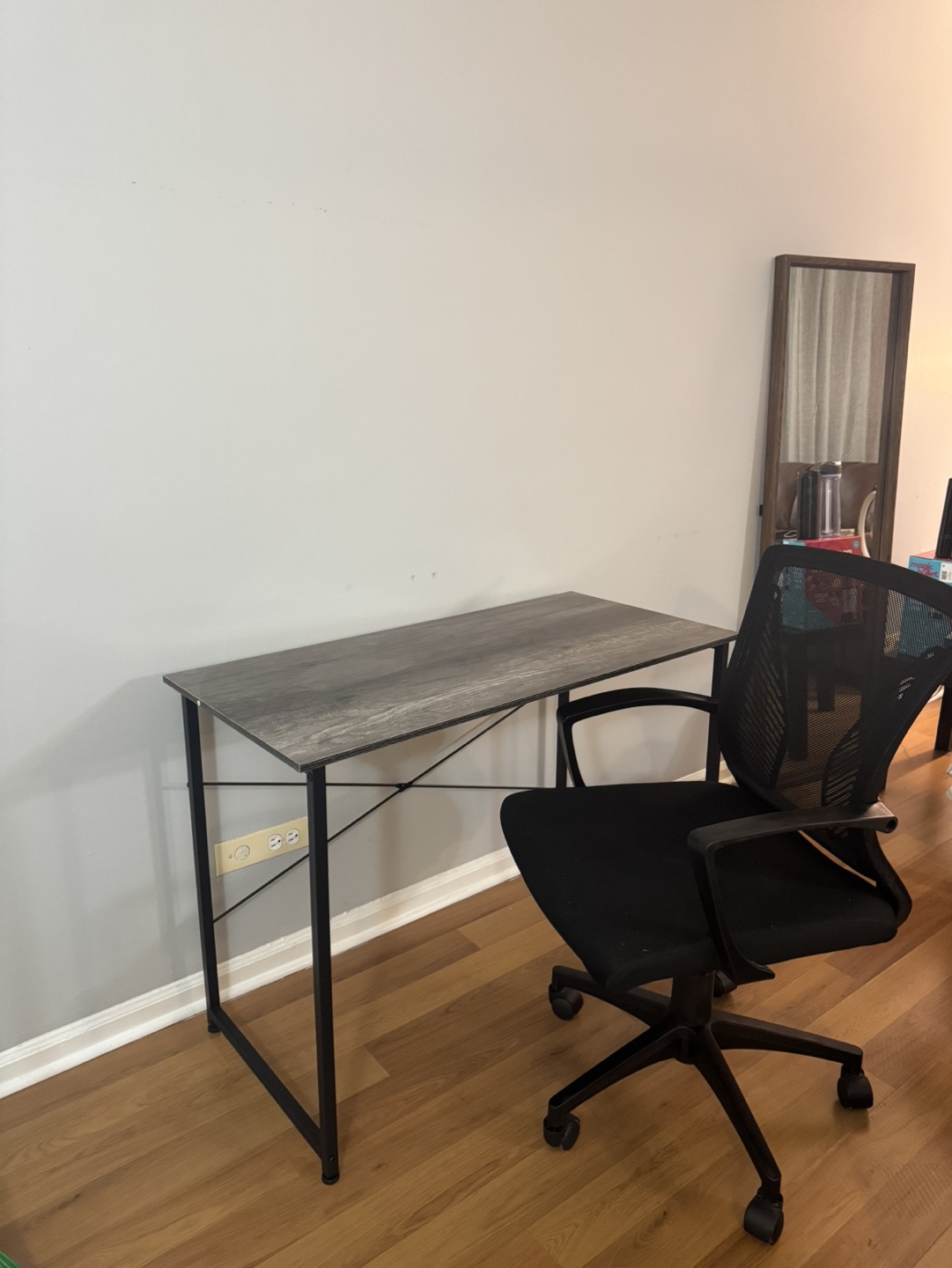 Computer Desk and Office Chair Set