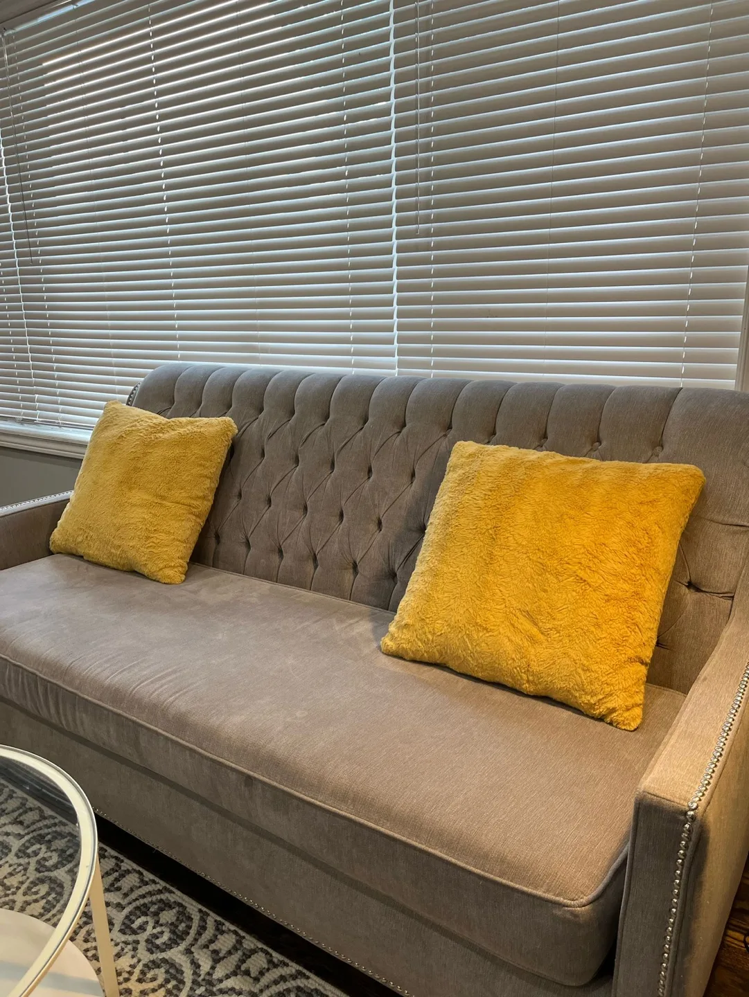 Moving Sale - Grey Sofa and Armchair Set image indicator(3)