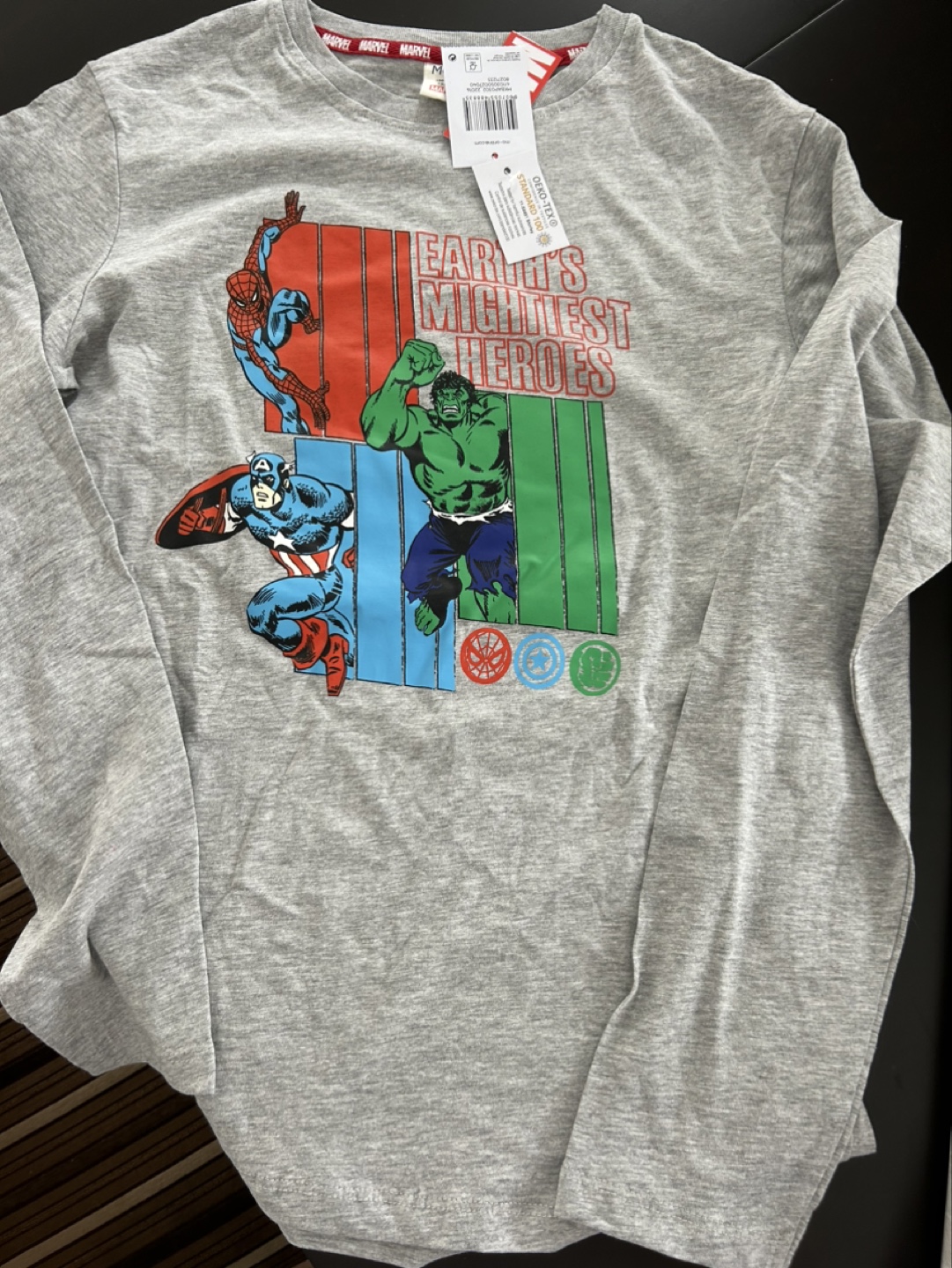 Marvel Kids Long Sleeve Shirt - Size 13/14 - photo 3