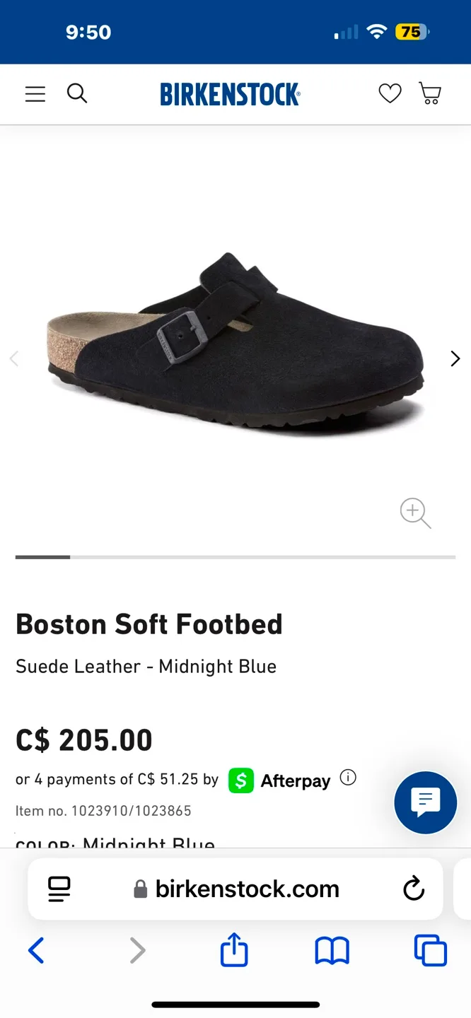 Birkenstock Clogs - Black Leather - Size 40 image indicator(2)