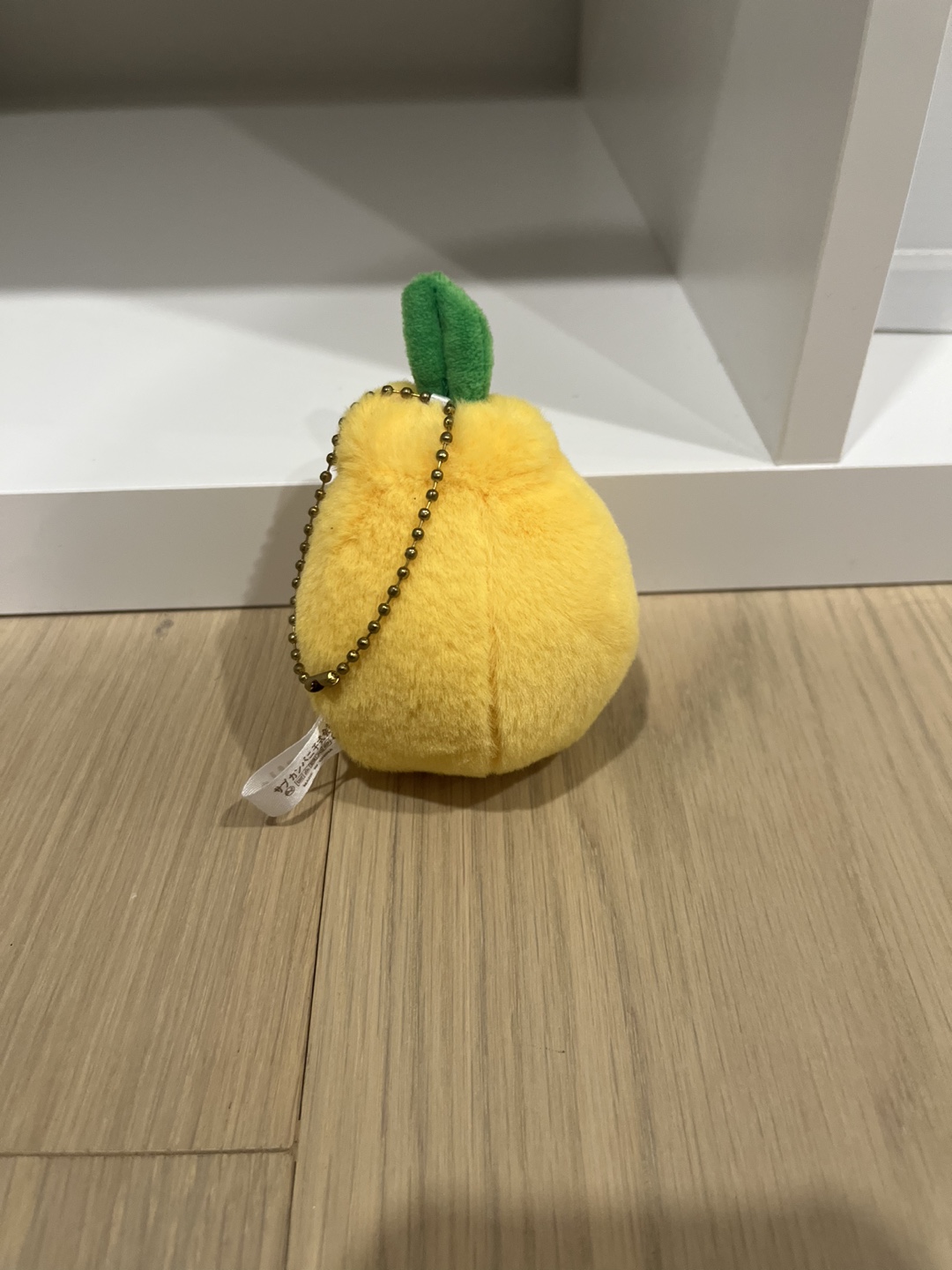 Adorable Yellow Pear Plush Keychain - photo 2