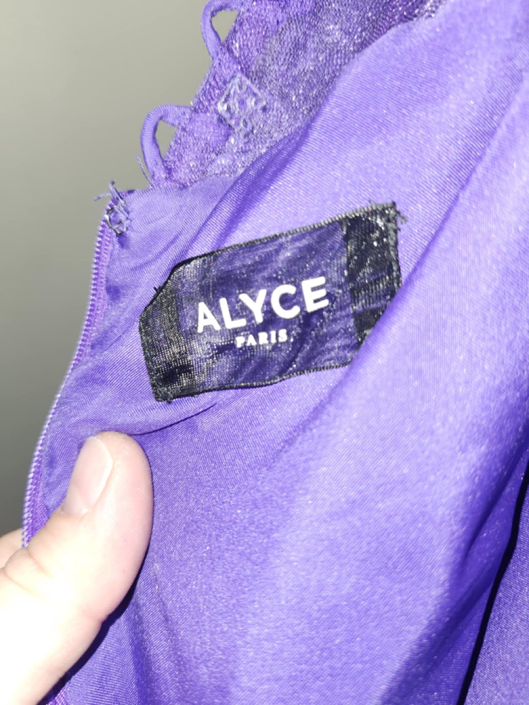 Alyce Paris Purple Long Prom Dress - photo 3