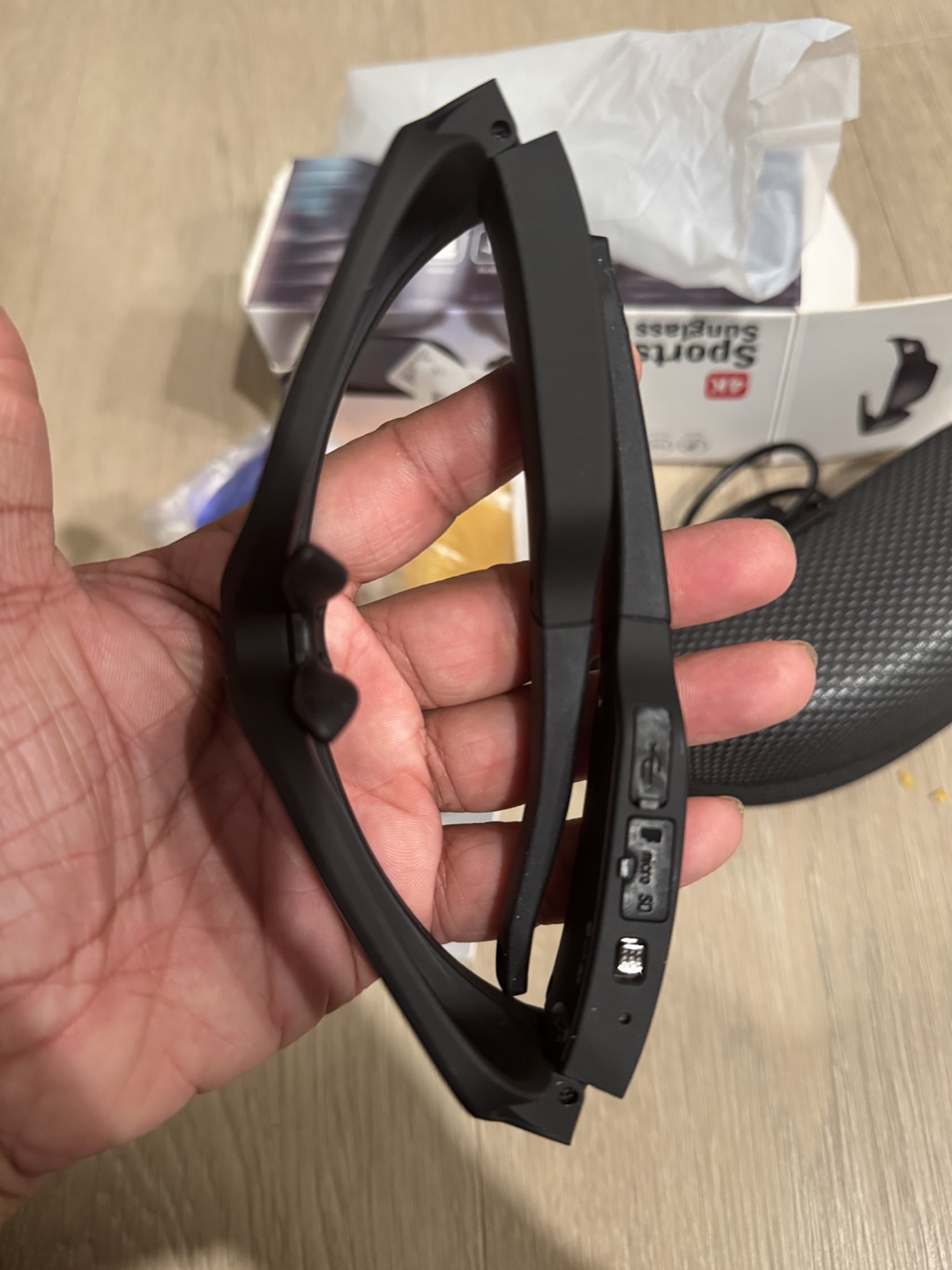 4K HD Sports Sunglasses Camera with Extra  Lenses - photo 5