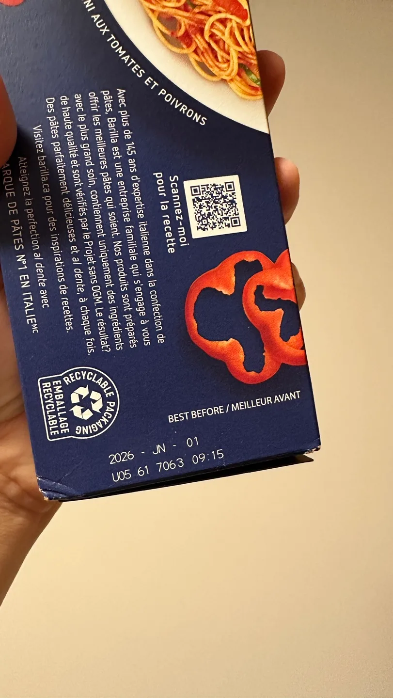 Barilla Capellini Pasta x2 #freecycle image indicator(2)