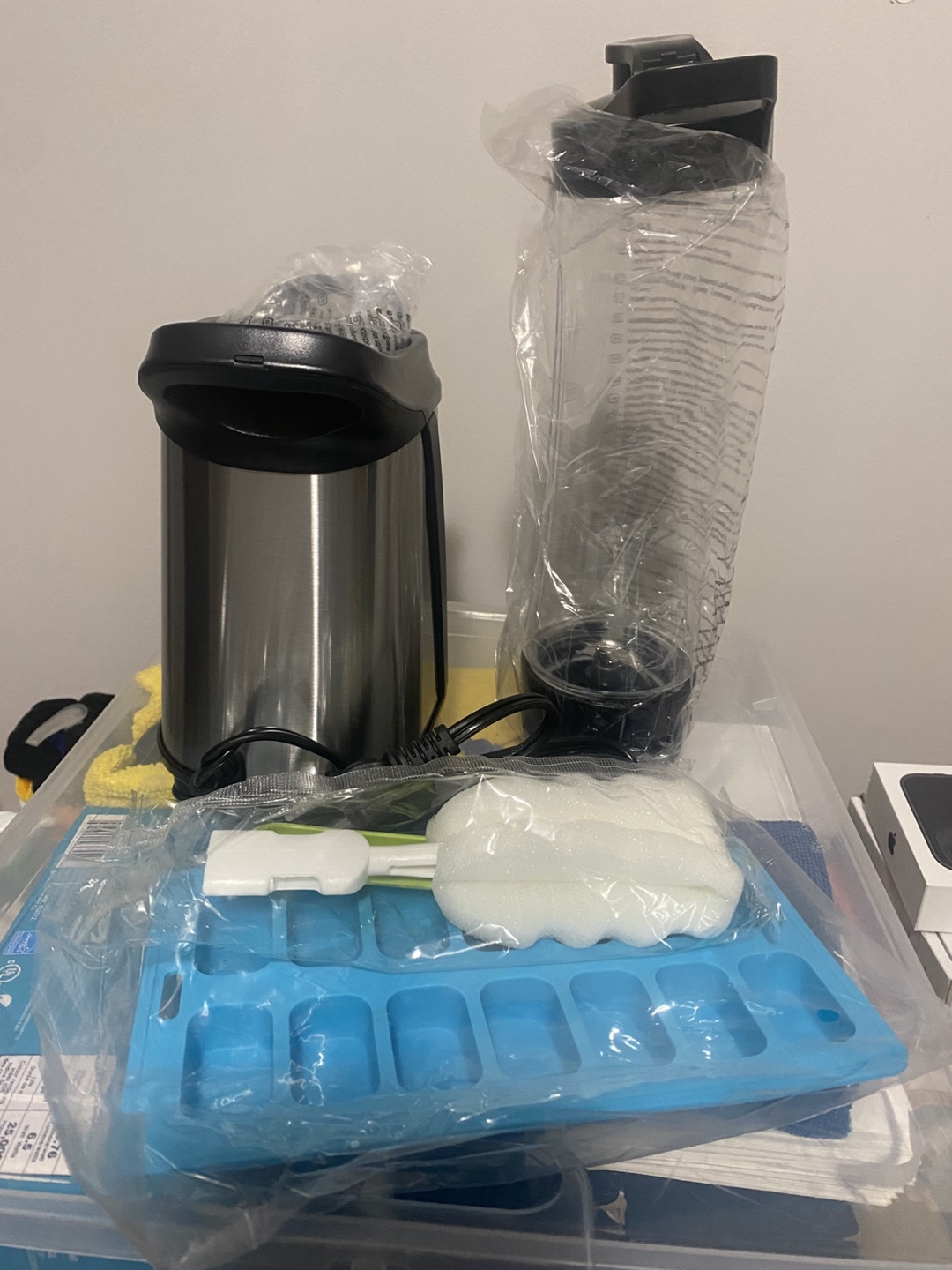 Sbolry Personal Compact Blender with Ice Cube Tray