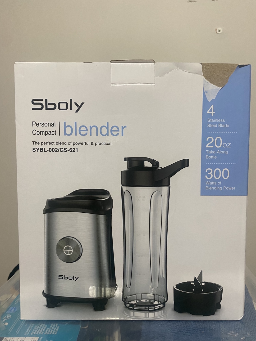 Sbolry Personal Compact Blender with Ice Cube Tray - photo 3