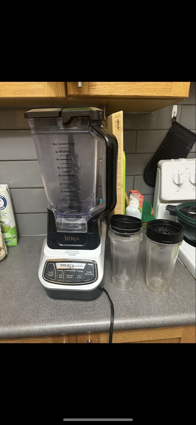 💚Ninja Professional Blender with 2 Cups