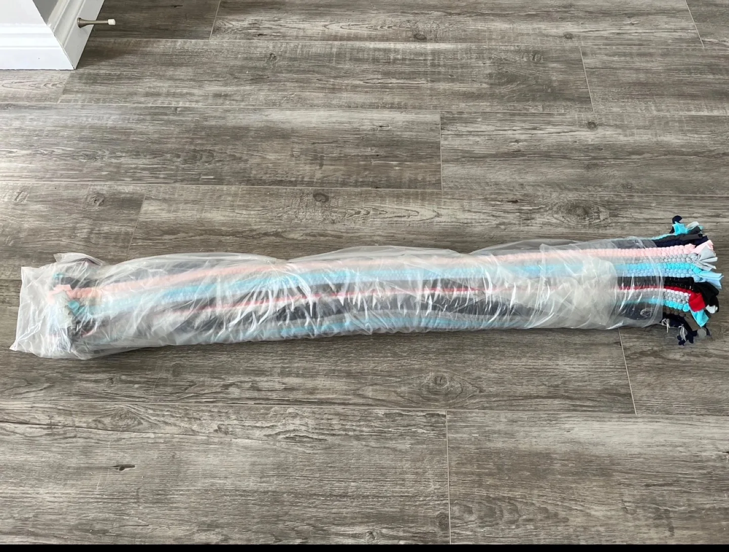 Striped Rug (64” x 43”) 💚 image indicator(5)