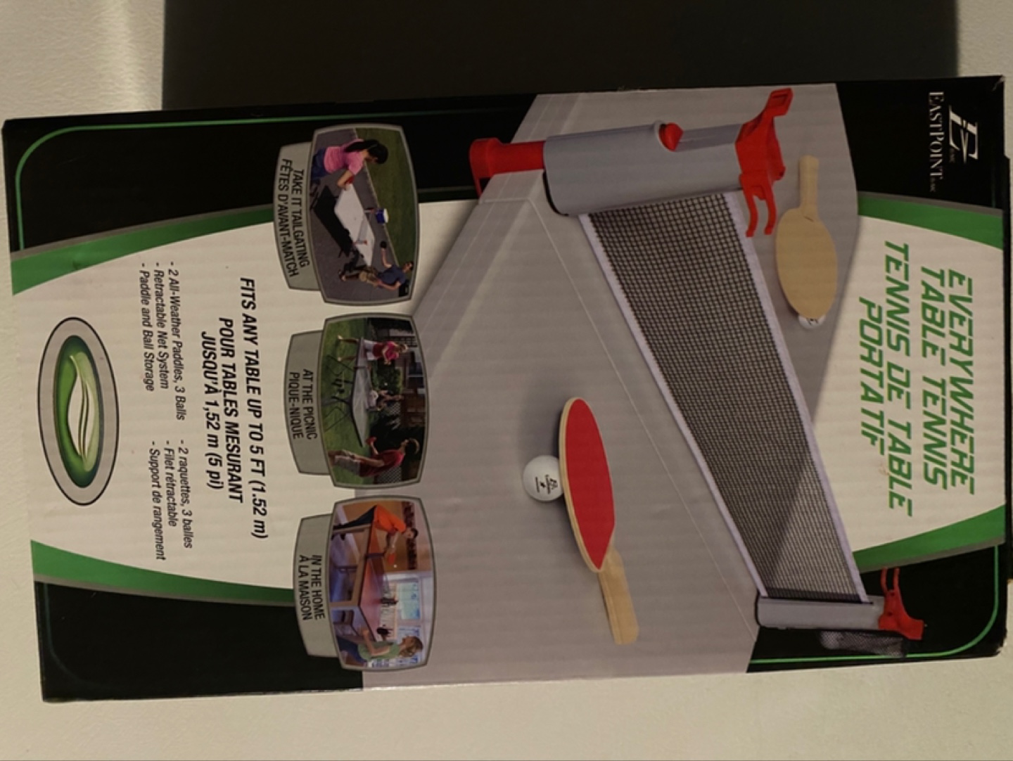 EastPoint Sports Everywhere Table Tennis Set - photo 2