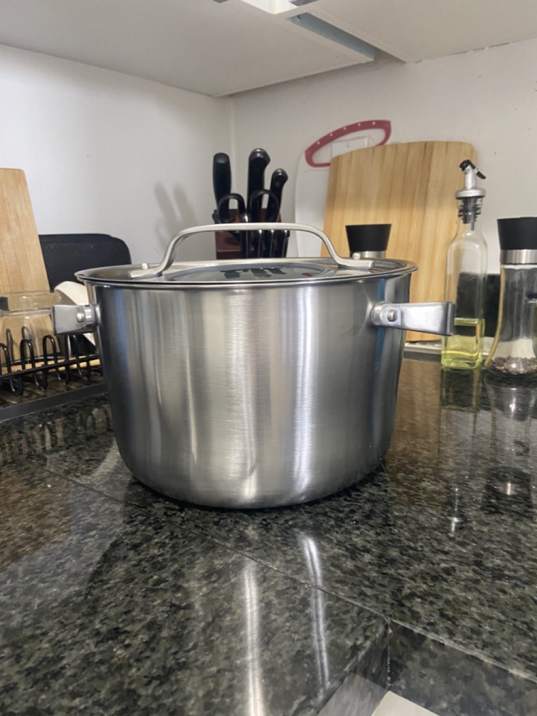 IKEA Stainless Steel Stock Pot with Lid