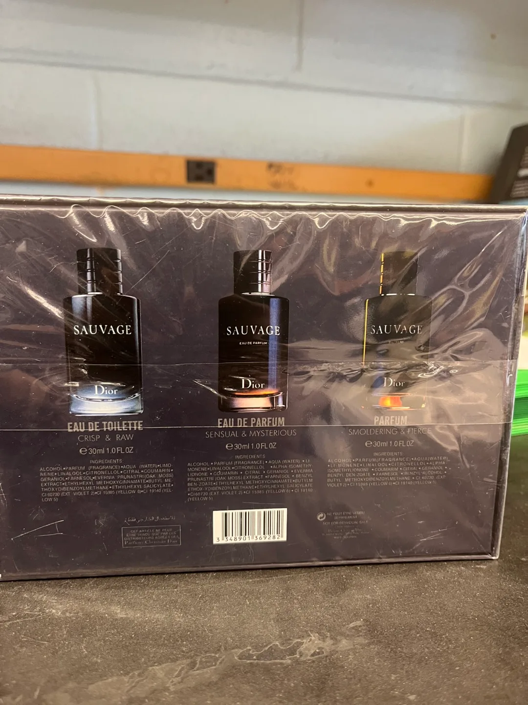 Dior Sauvage Gift Set - 3 x 1 oz Eau de Toilette, Eau de Parfum image indicator(2)