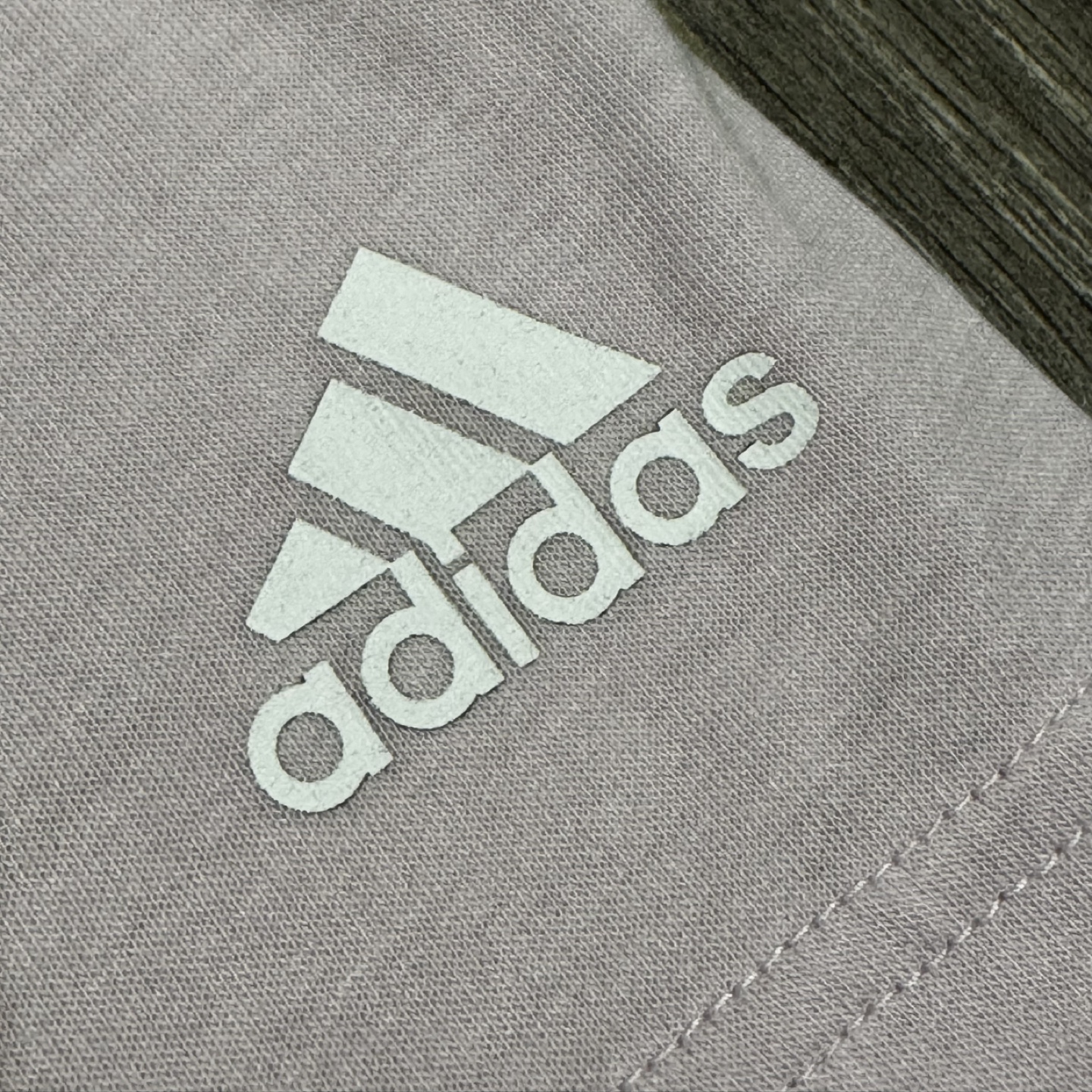 Lavender Adidas T-Shirt with White Stripes💚 - photo 5