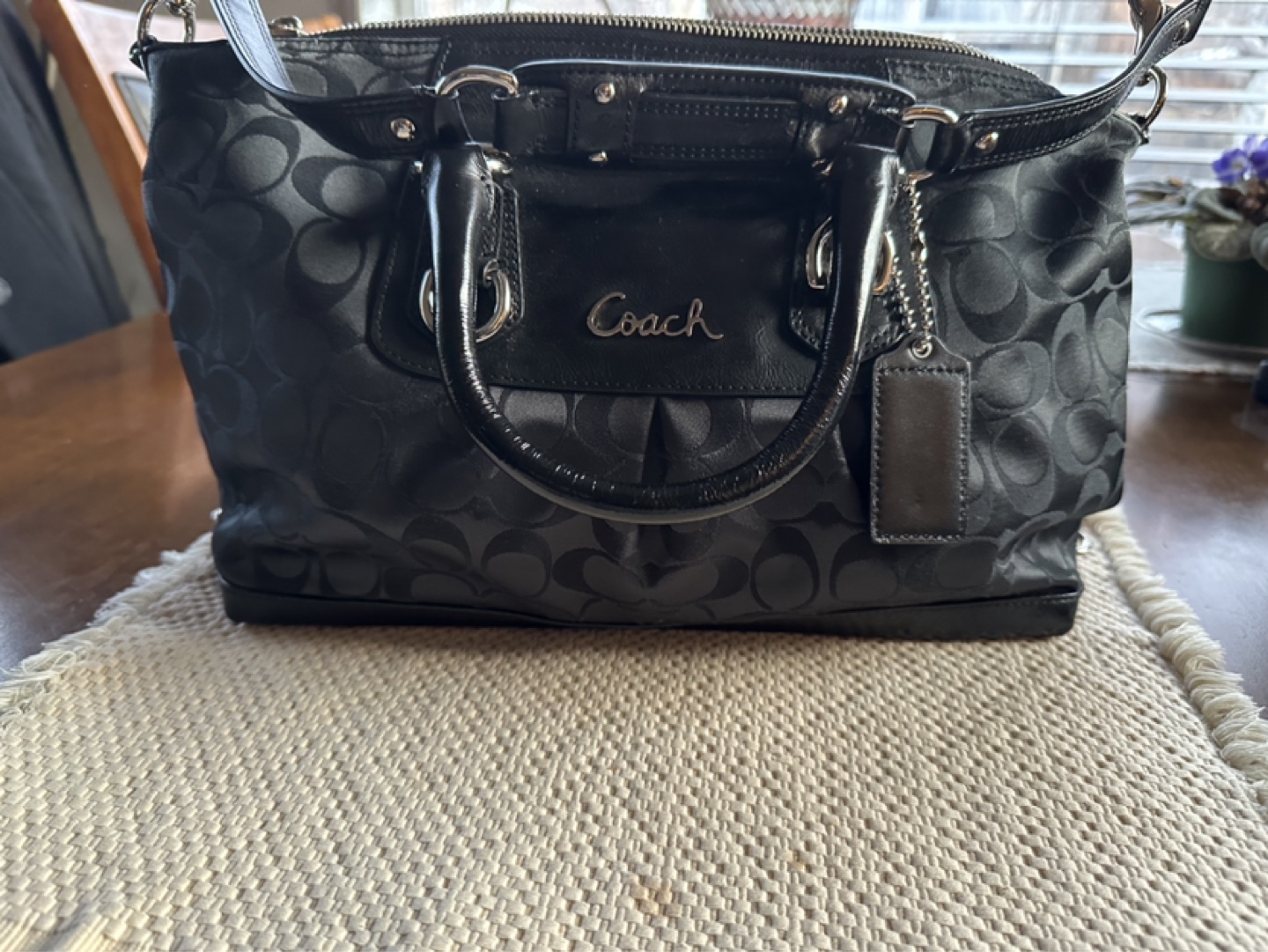 Coach Black Handbag - Hardly used