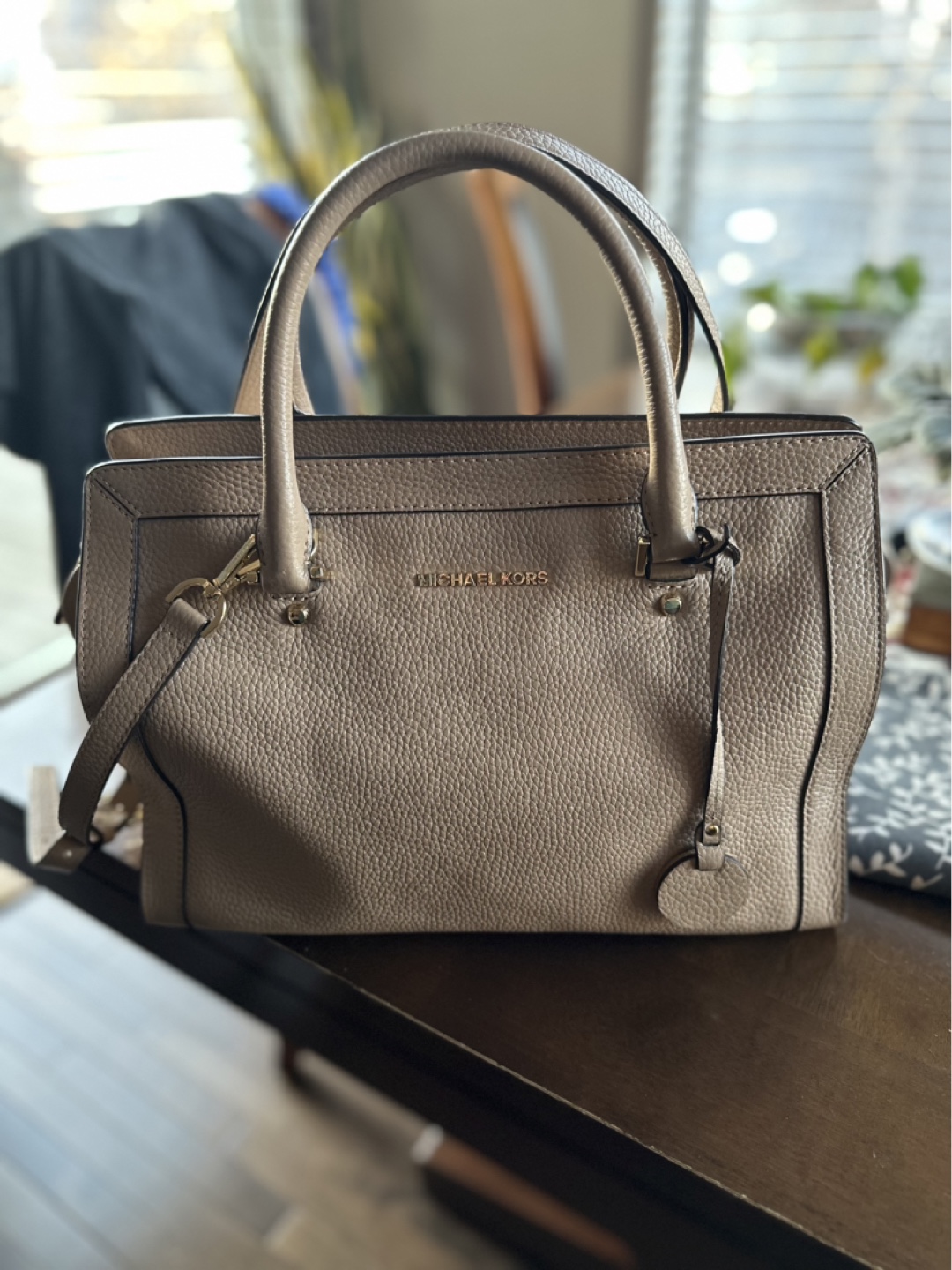 Michael Kors Light Beige Handbag