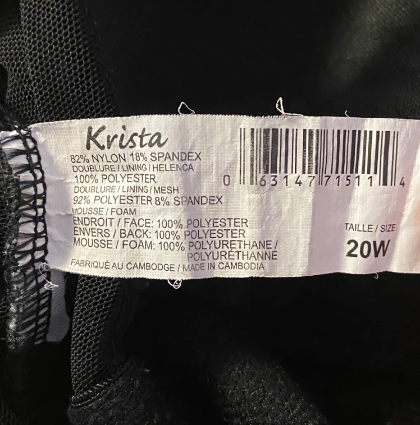 💚Krista Women's Size 20W Tropical Print Swim Dress image indicator(5)