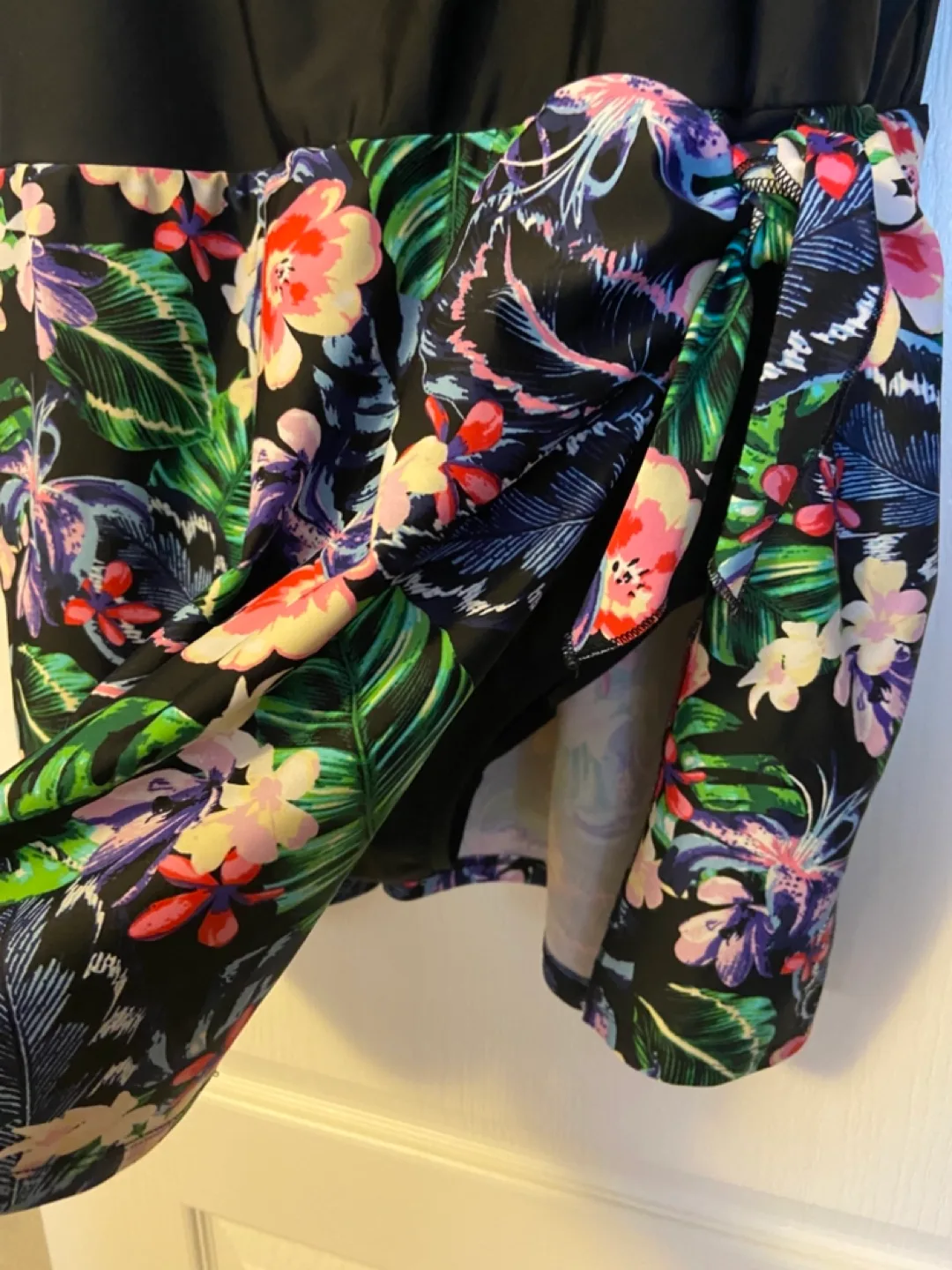 💚Krista Women's Size 20W Tropical Print Swim Dress image indicator(2)