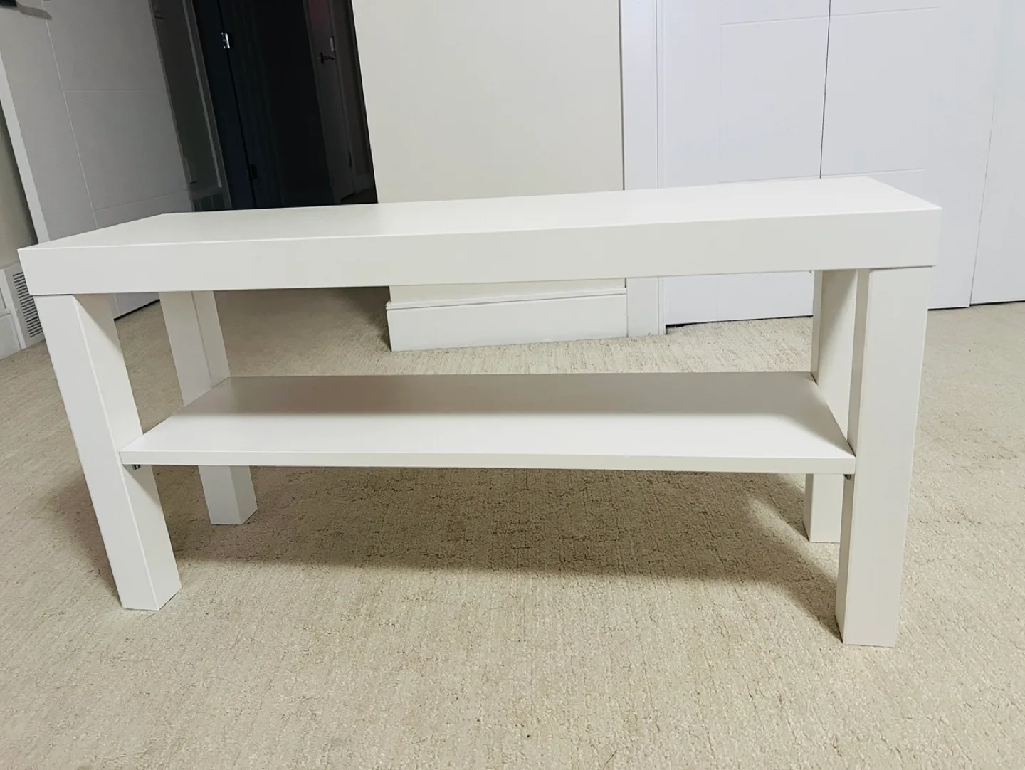White IKEA Console Table 🥕💚 image indicator(2)