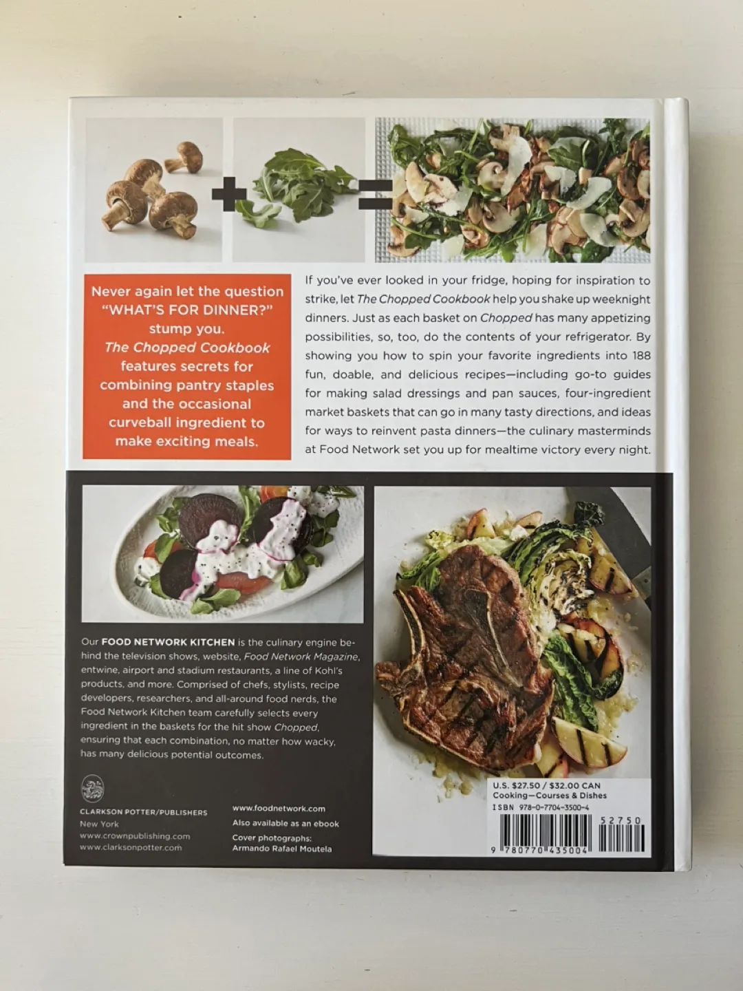 [Brand New!] The Chopped Cookbook by Food Network image indicator(2)