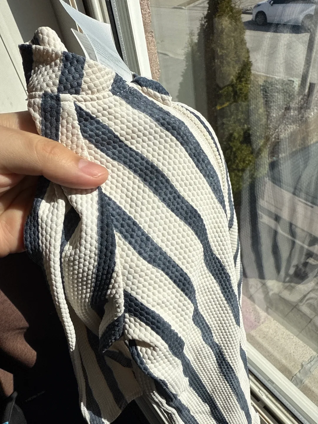 Baby summer Bundle: Striped Swimsuit + diapers image indicator(3)