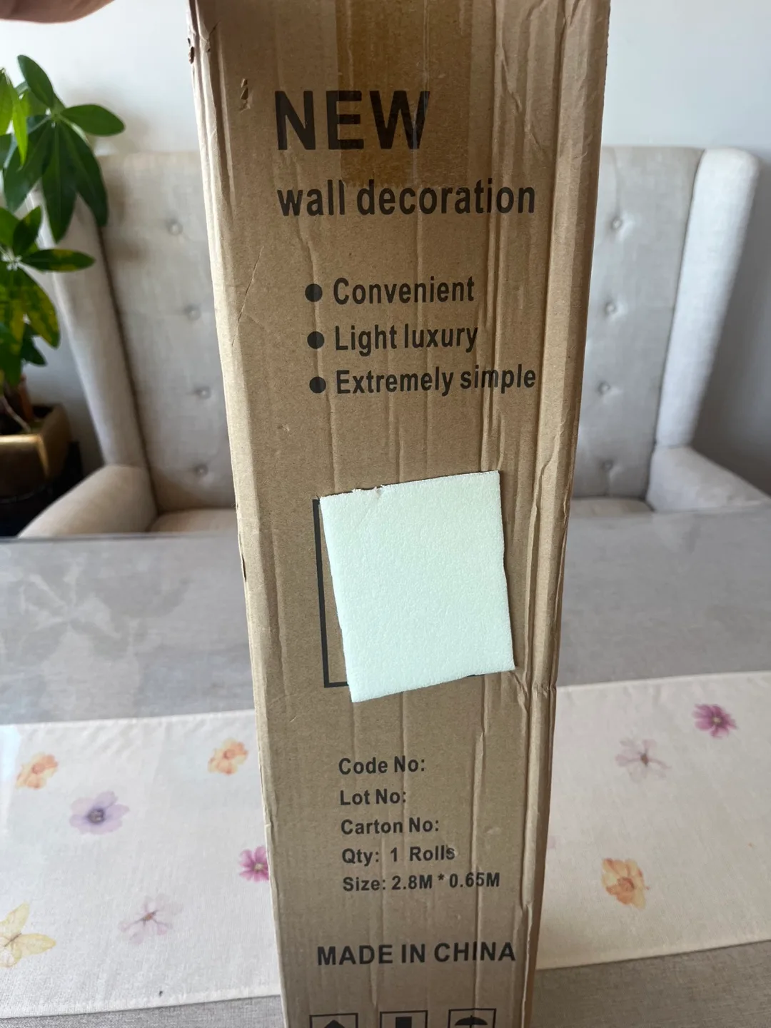 New Wall Deco Glasscloth Peel & stick (light blue) image indicator(6)