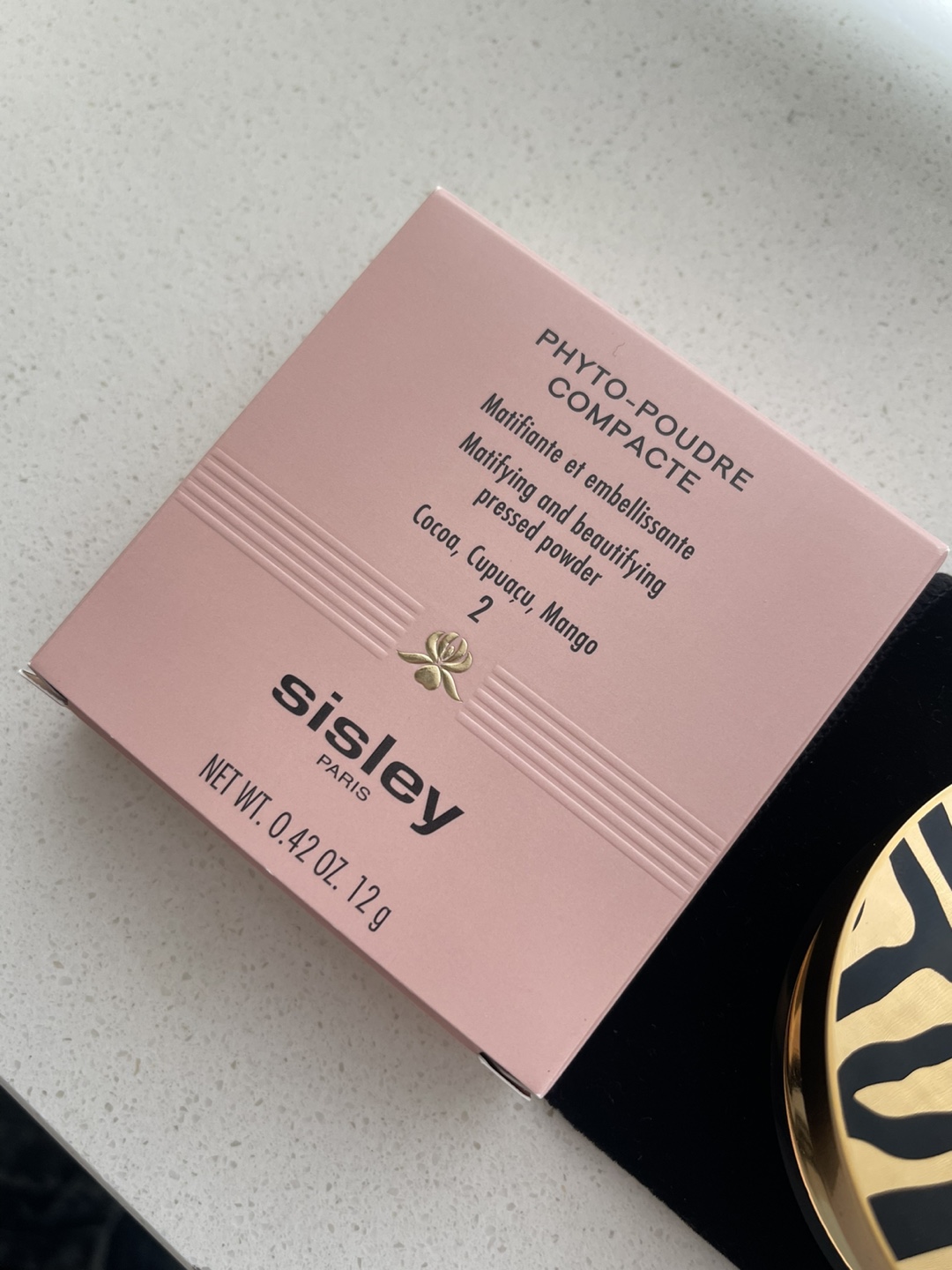 New SISLEY Phyto-Poudre Compacte N°2 Natural LUXE Face Powder - photo 3