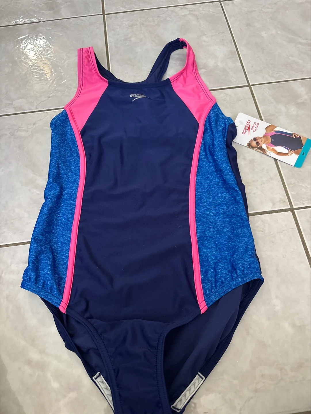 Speedo Girls' Size 16 Swimsuit thumbnail