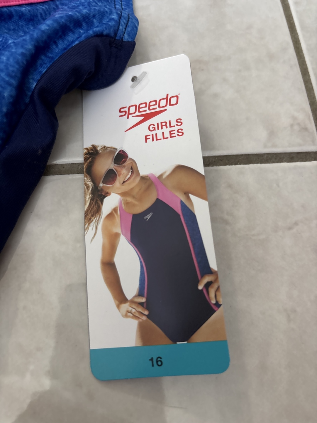Speedo Girls' Size 16 Swimsuit - photo 2