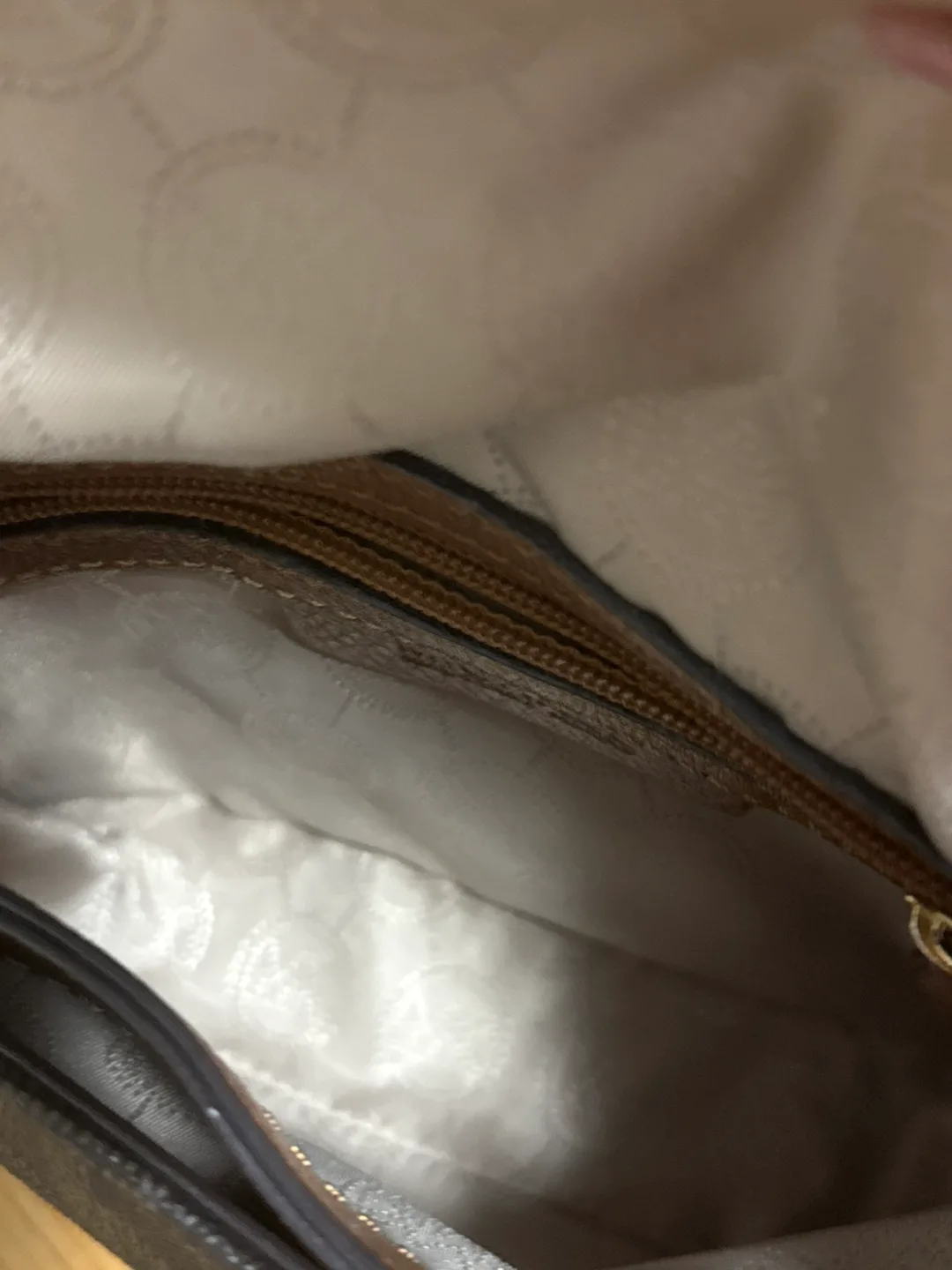 Michael Kors Brown Crossbody Bag image indicator(4)