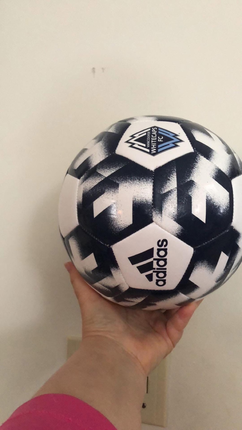 Adidas MLS soccer ball Vancouver Whitecaps