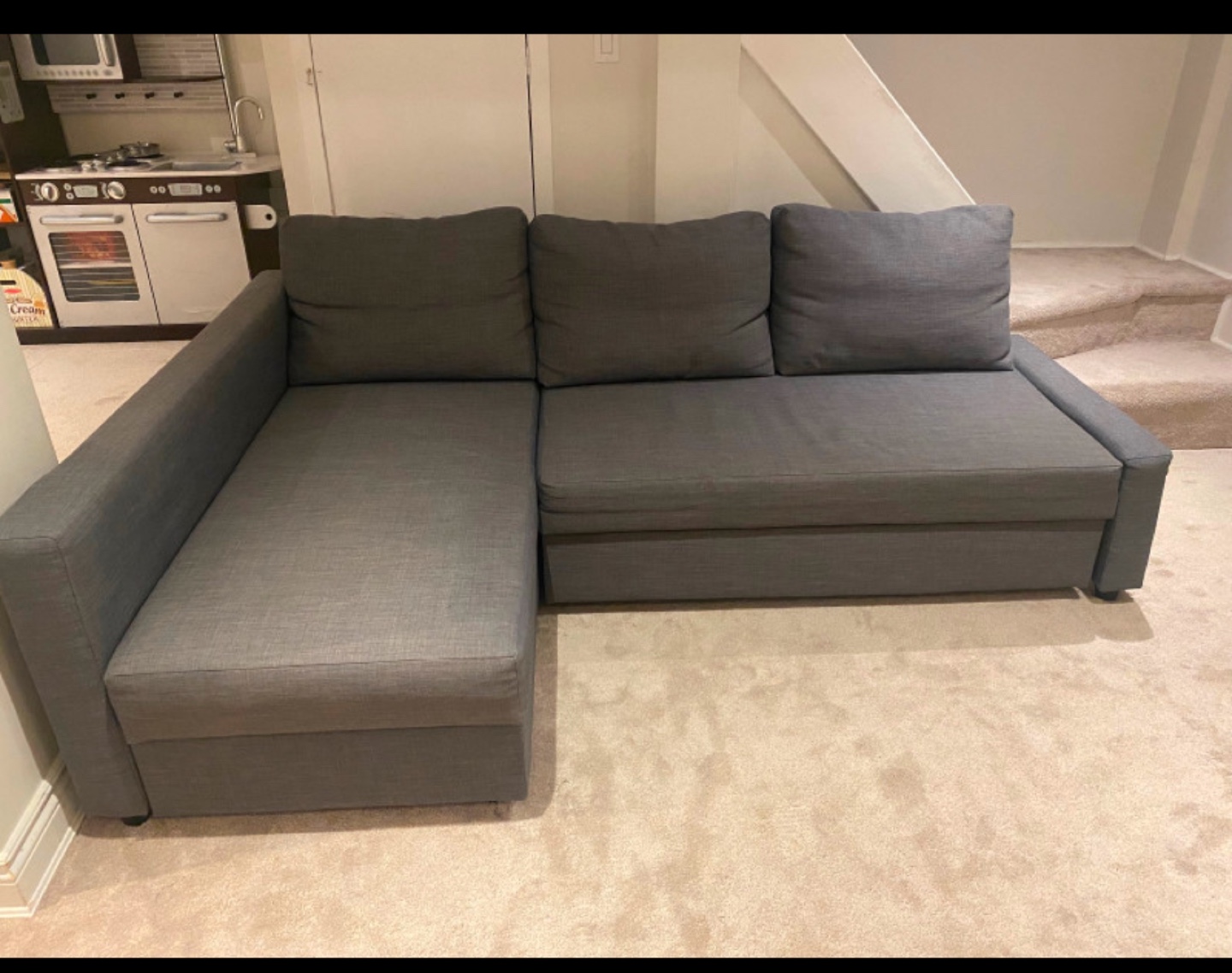 FREE DELIVERY✅ • IKEA SECTIONAL SOFA BED / COUCH w/ STORAGE