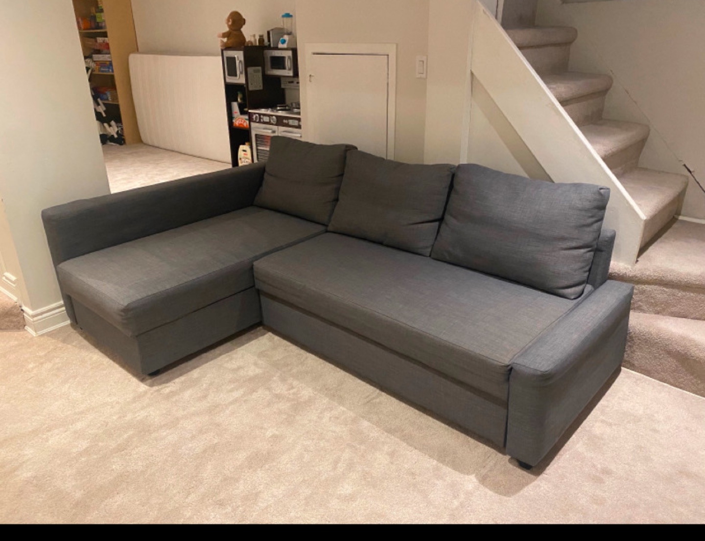 FREE DELIVERY✅ • IKEA SECTIONAL SOFA BED / COUCH w/ STORAGE - photo 4
