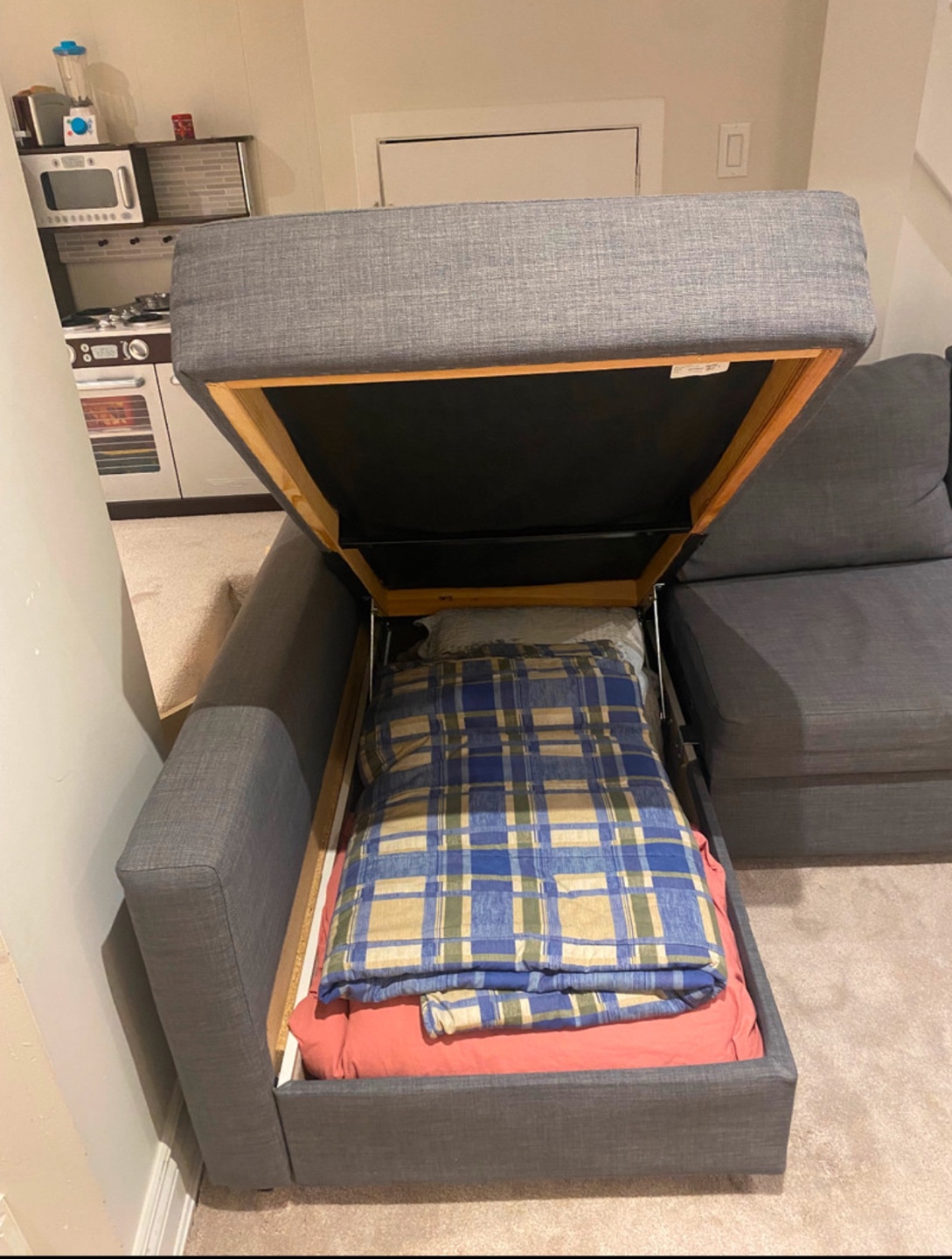 FREE DELIVERY✅ • IKEA SECTIONAL SOFA BED / COUCH w/ STORAGE - photo 2