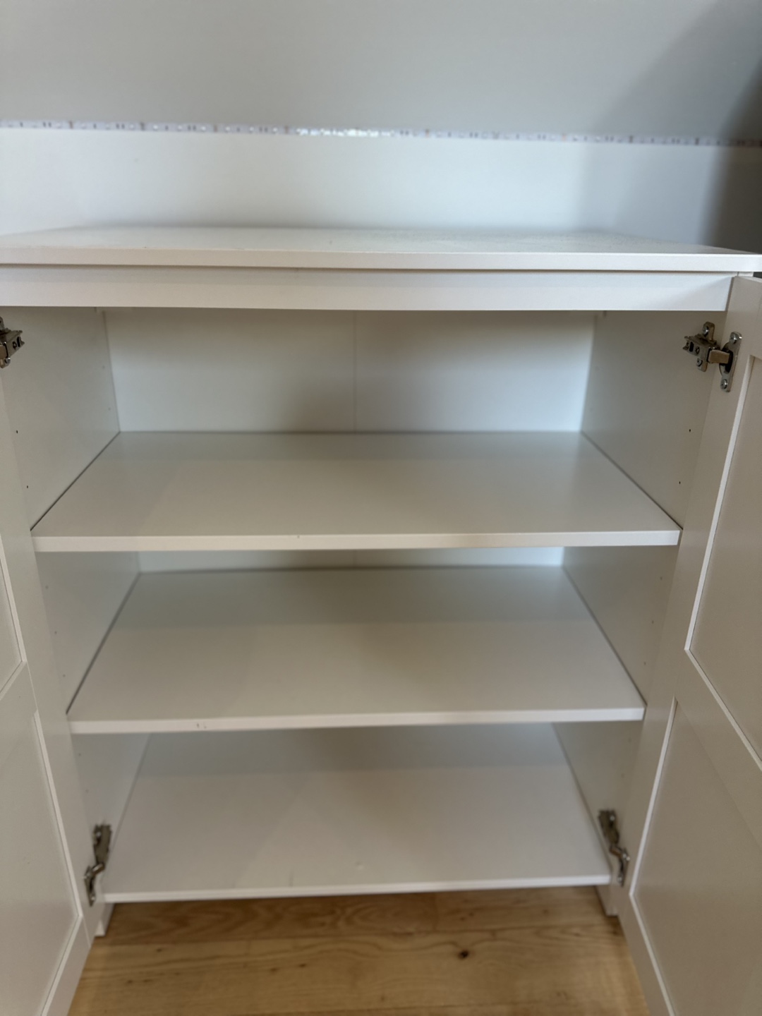 White IKEA Two-Door Cabinet - photo 3