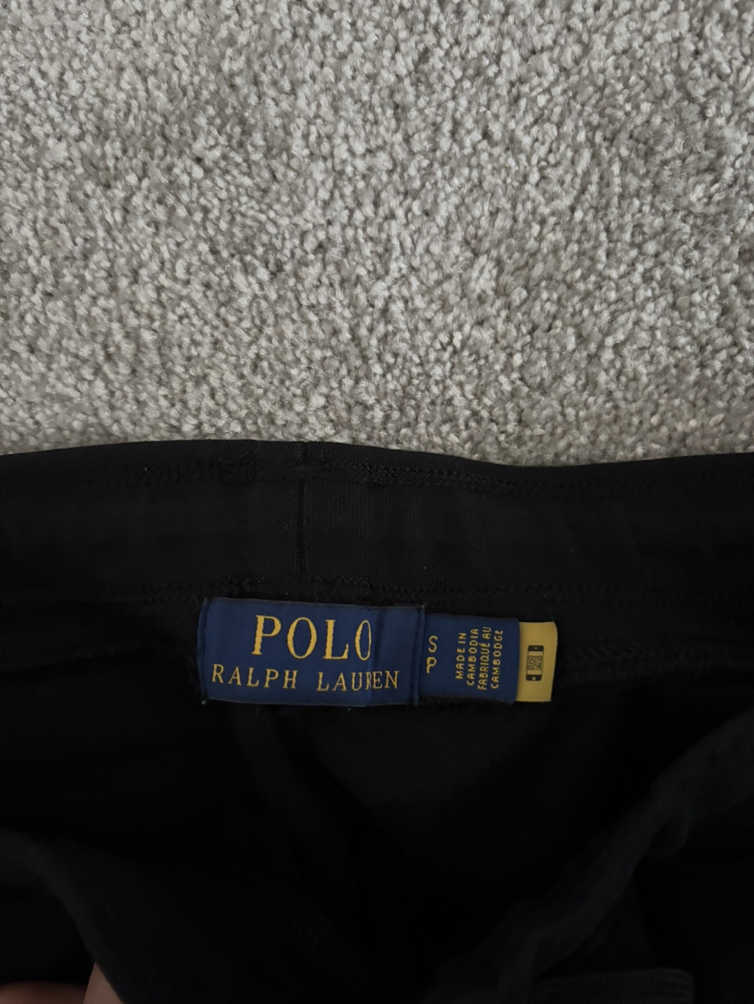 Polo Ralph Lauren Black Joggers - Size Small - photo 2