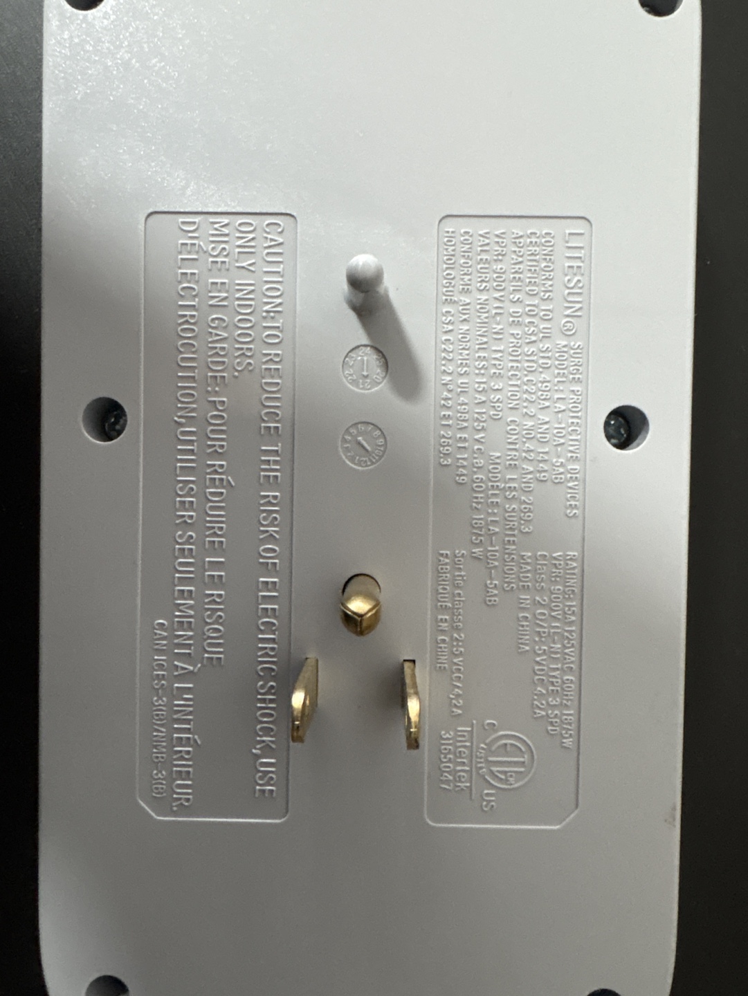 Charging Essentials 8-Outlet Surge Protector with USB Ports - photo 3