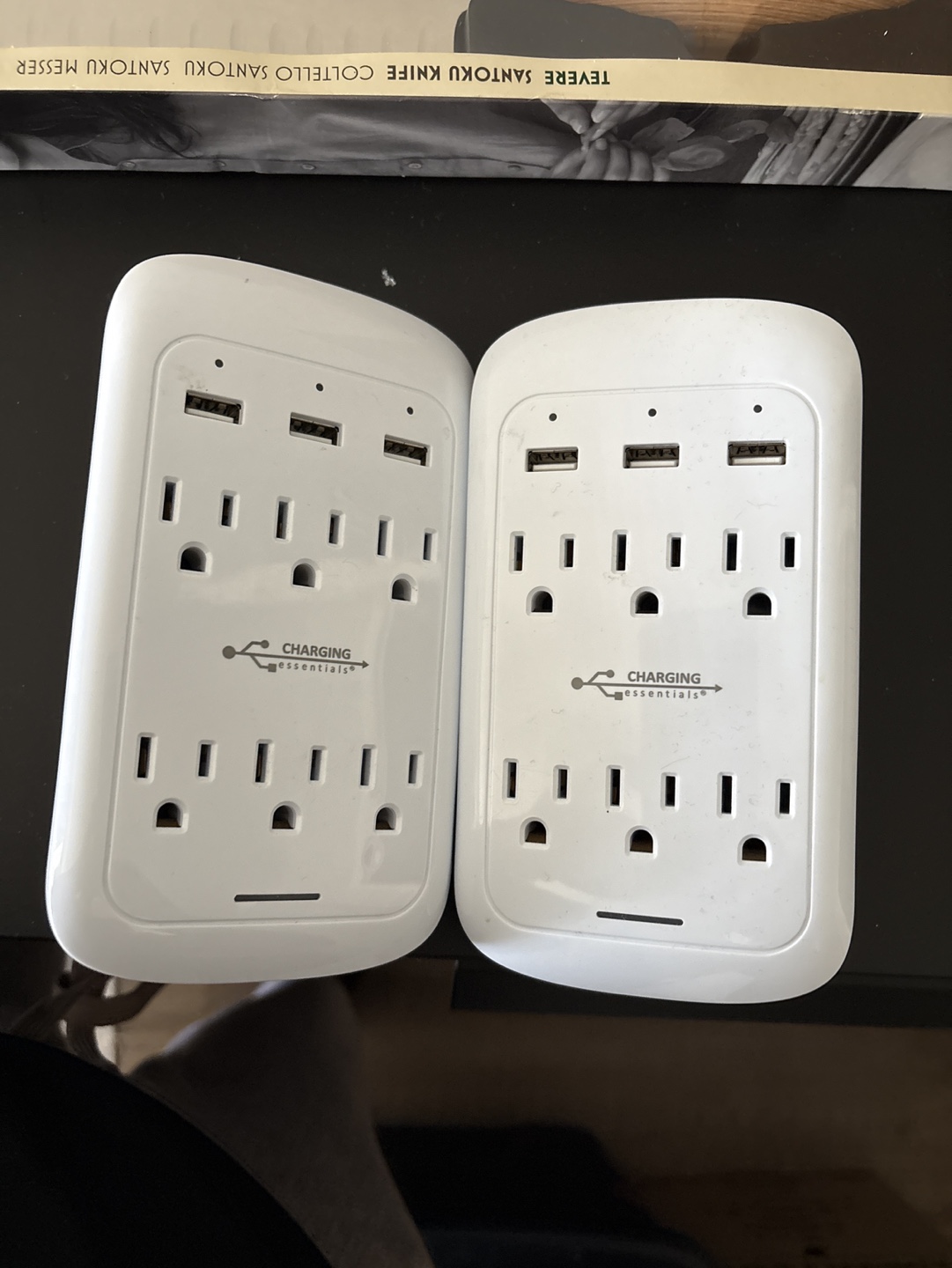 Charging Essentials 8-Outlet Surge Protector with USB Ports