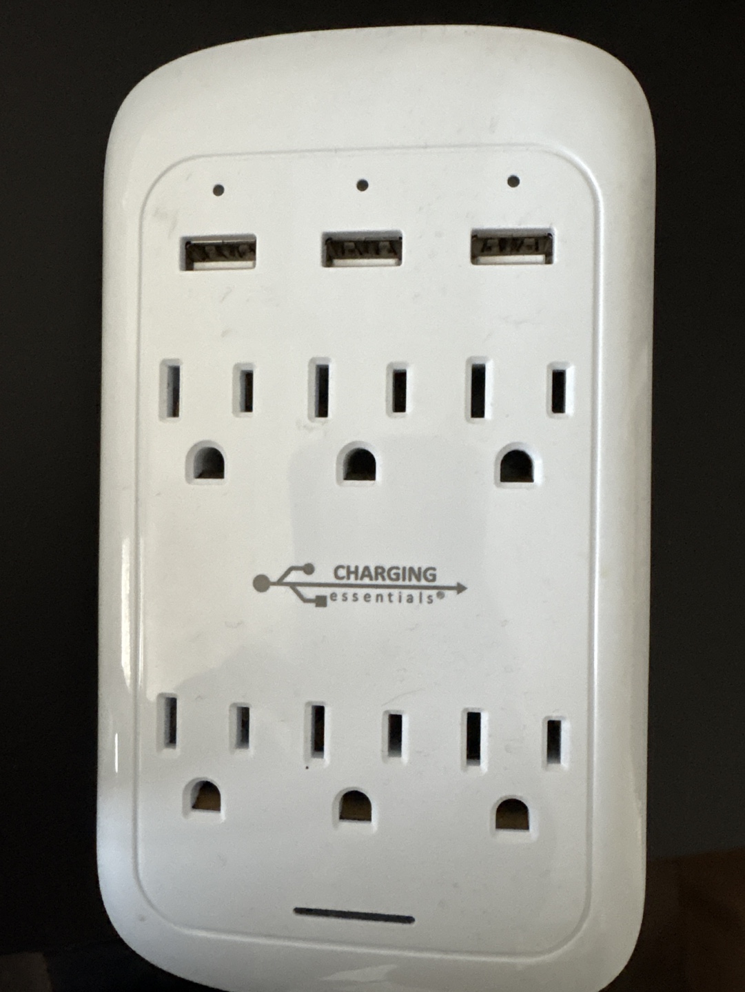 Charging Essentials 8-Outlet Surge Protector with USB Ports - photo 2