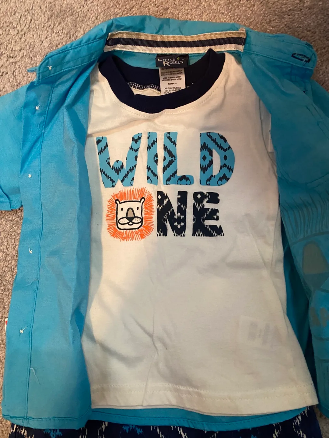 Little Rebels 3-piece Wild One Outfit - 18M image indicator(2)