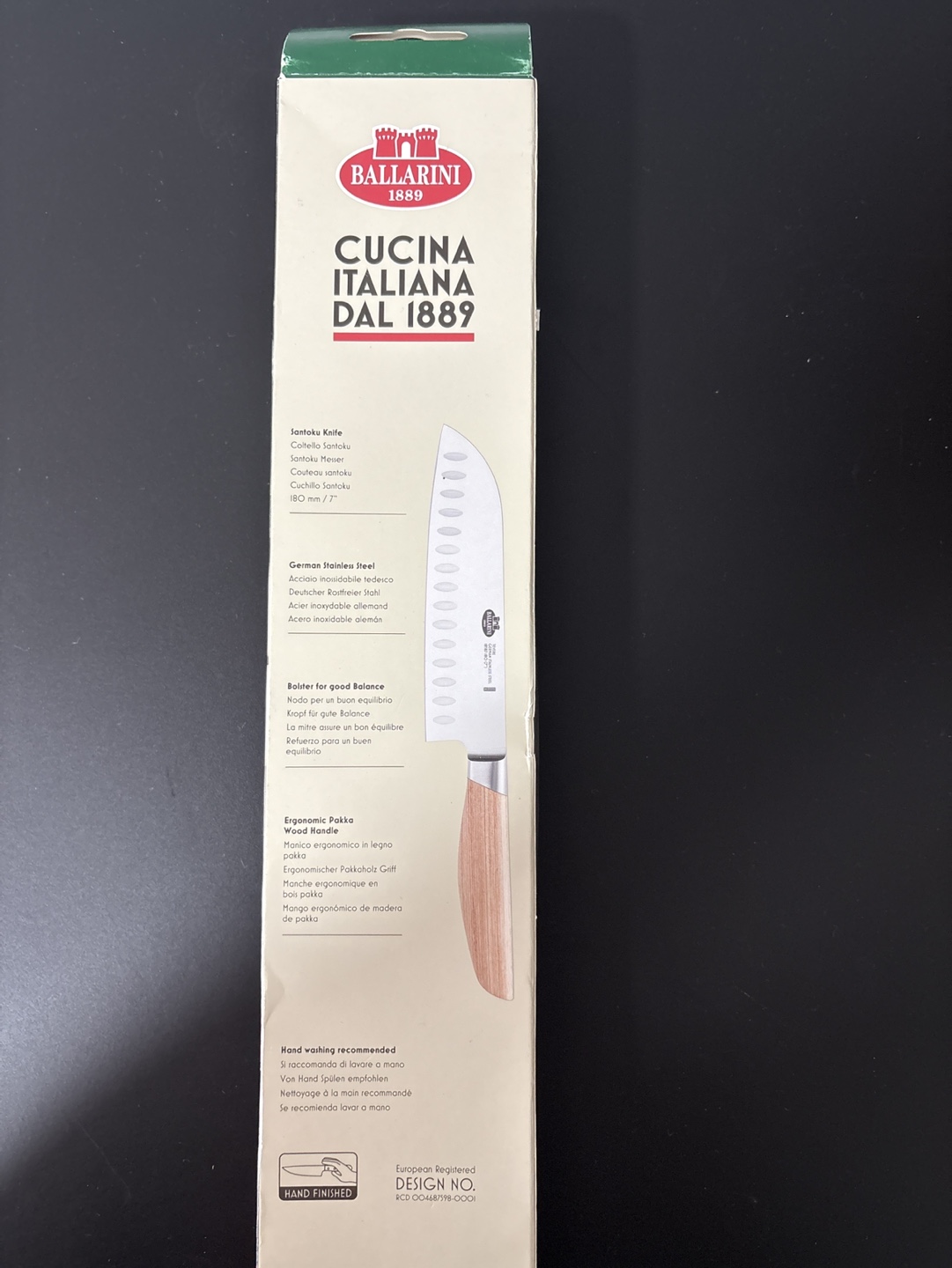 Ballarini Cucina Italiana Santoku Knife - photo 2