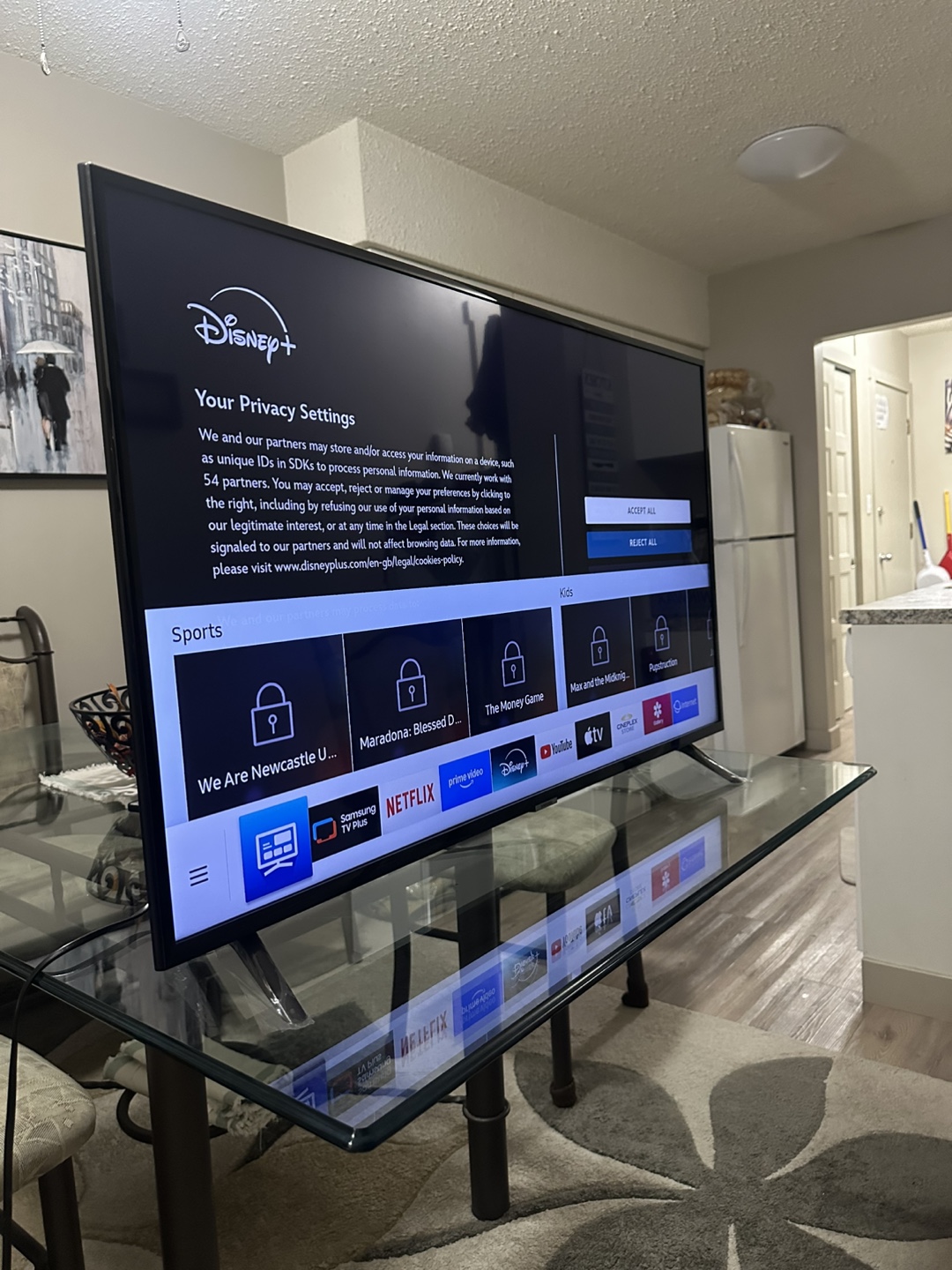 45-inch Samsung 4K smart TV in pristine condition—it’s flawless. - photo 4