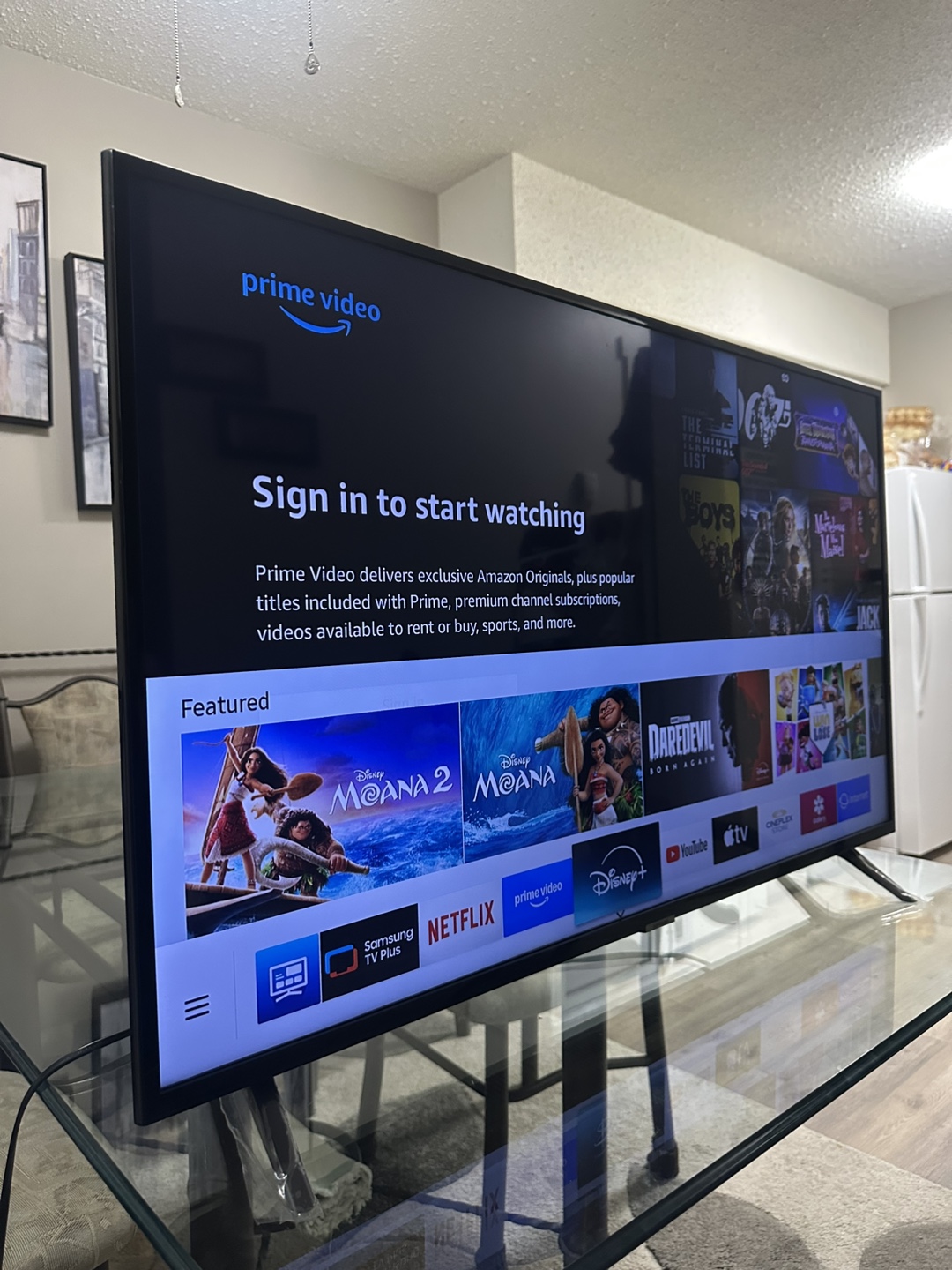 45-inch Samsung 4K smart TV in pristine condition—it’s flawless. - photo 3