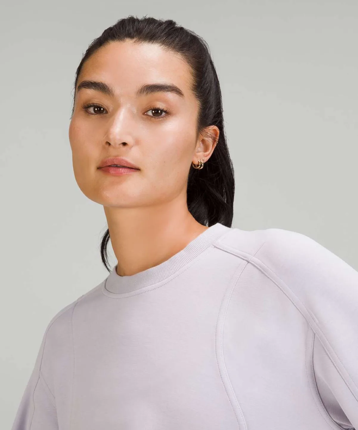 Lululemon 🍋Softstreame Ribbed-Hem Pullover - Faint Lavender image indicator(3)