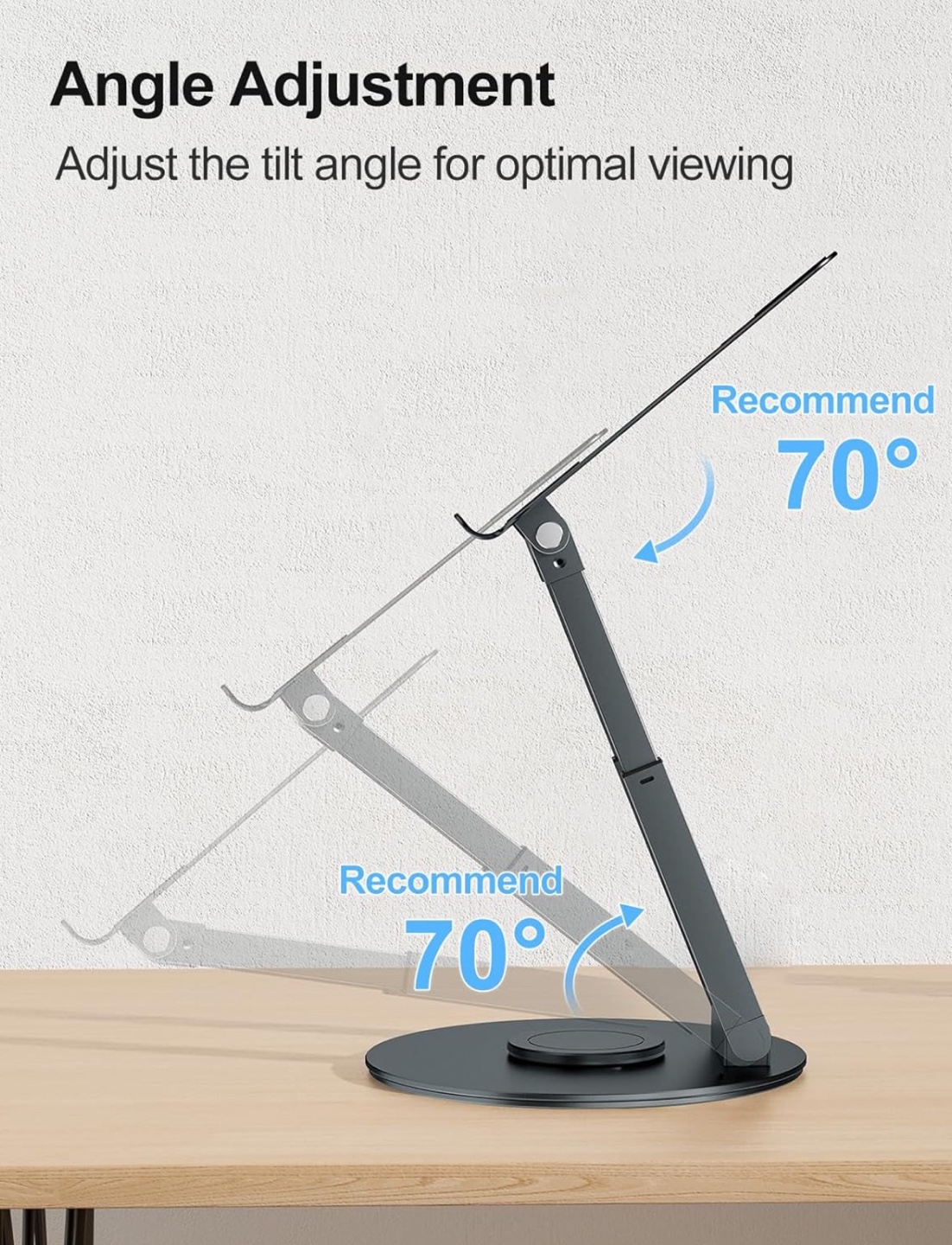 Adjustable Laptop Stand - Ergonomic Aluminium Alloy - photo 2