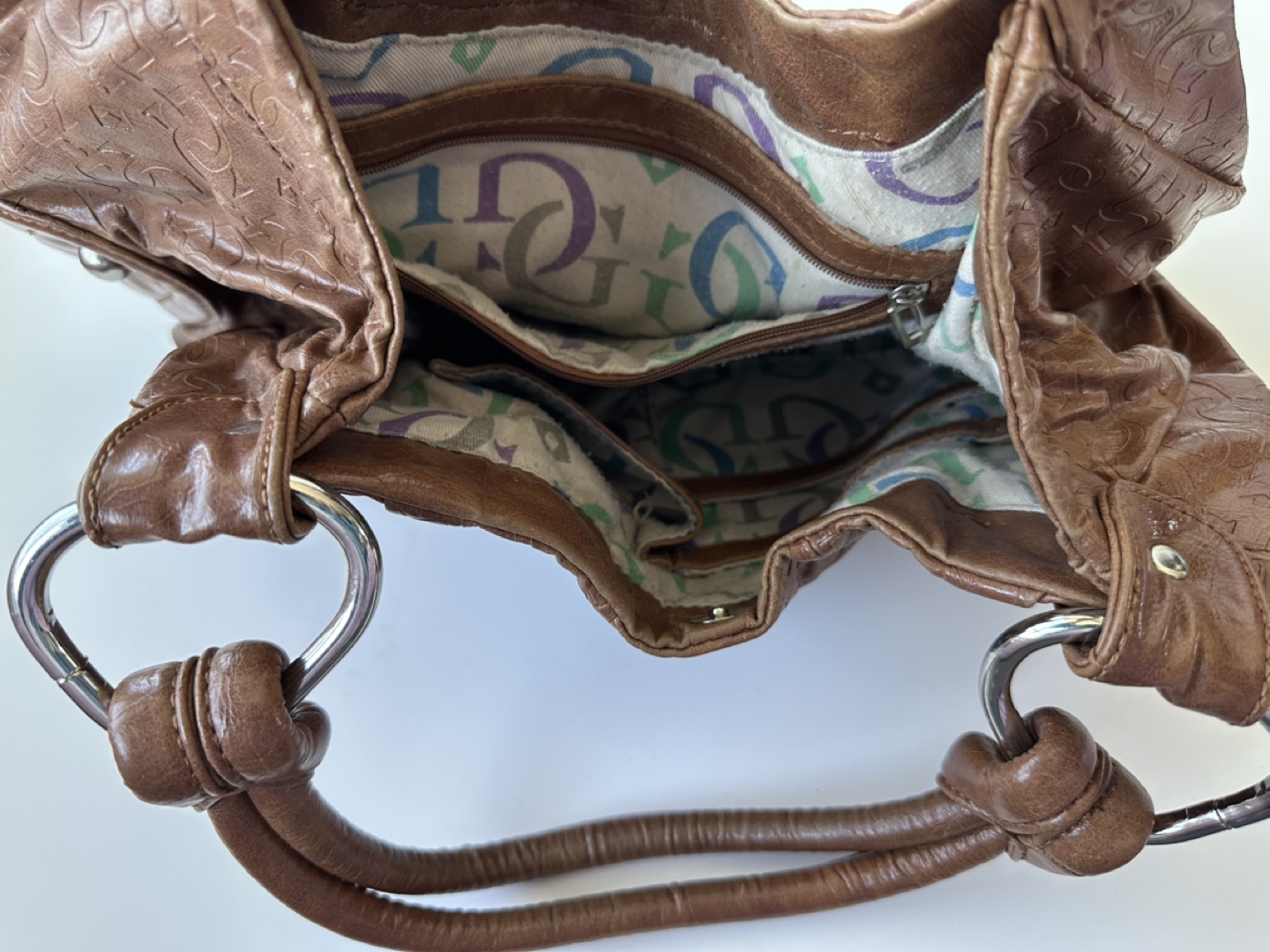 Brown Guess handbag - photo 3
