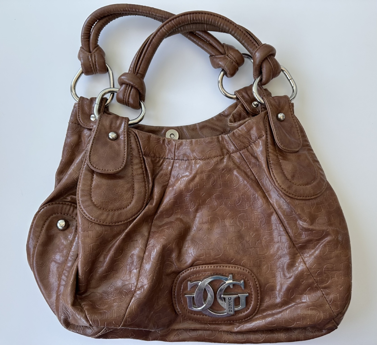 Brown Guess handbag