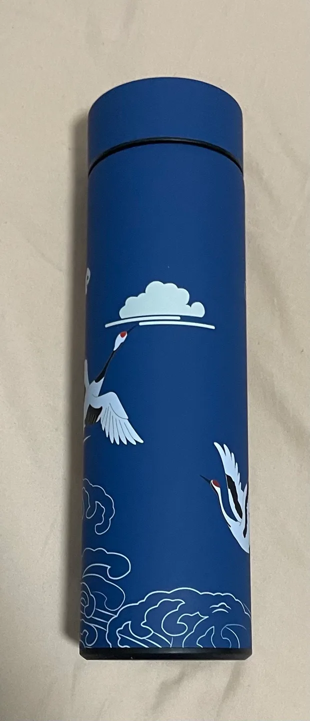 💚Vacuum Insulated Stainless Steel bottle with Crane design image indicator(2)