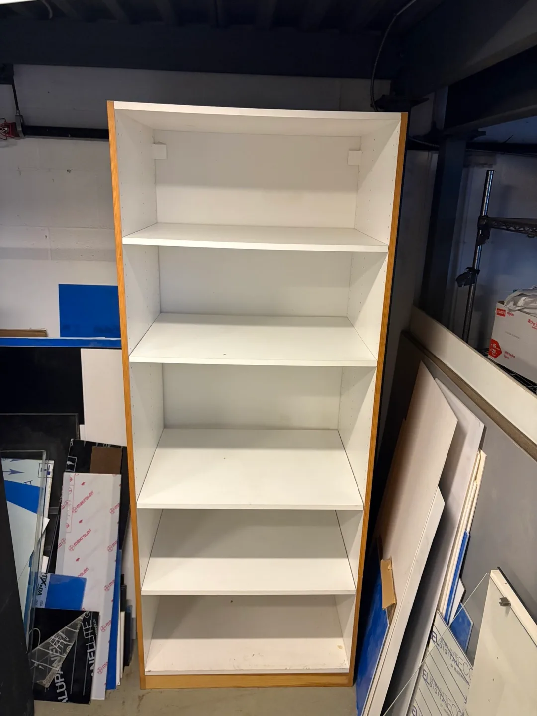 Tall Wooden Bookshelf - 5 Shelves image indicator(2)