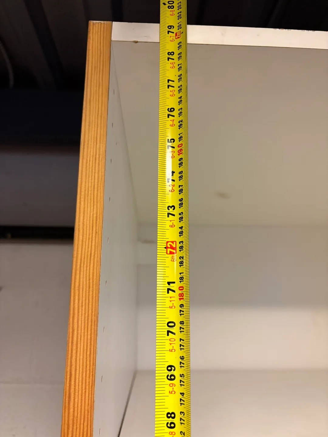 Tall Wooden Bookshelf - 5 Shelves image indicator(7)