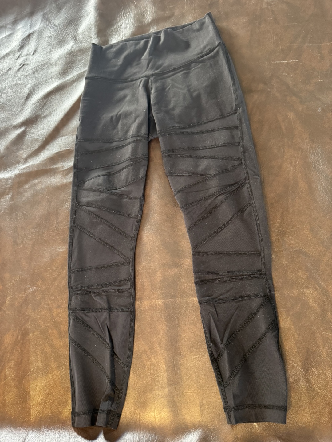 Lululemon Black Mesh Leggings